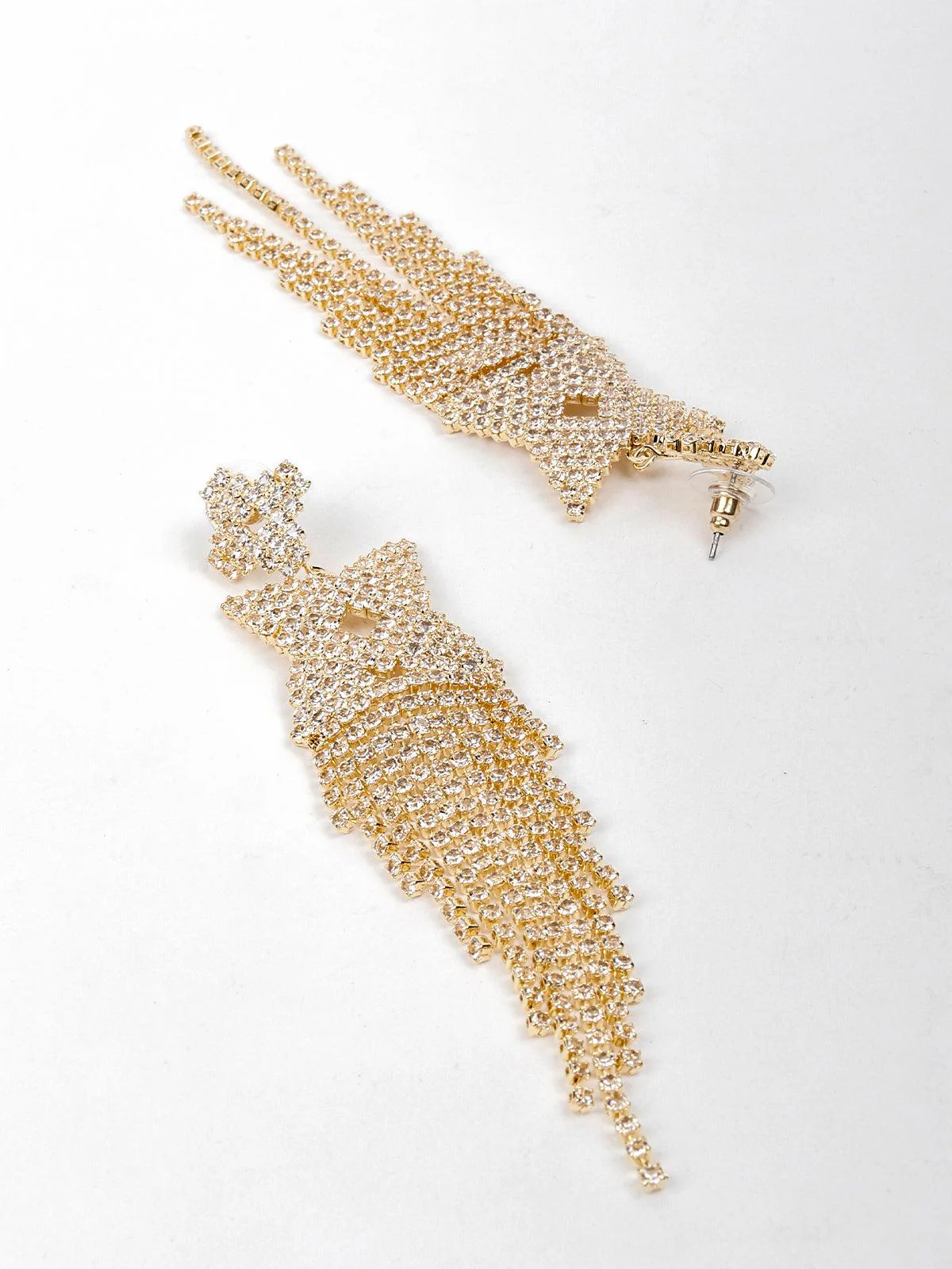 Odette Women Gold Metal Earrings - Image 5