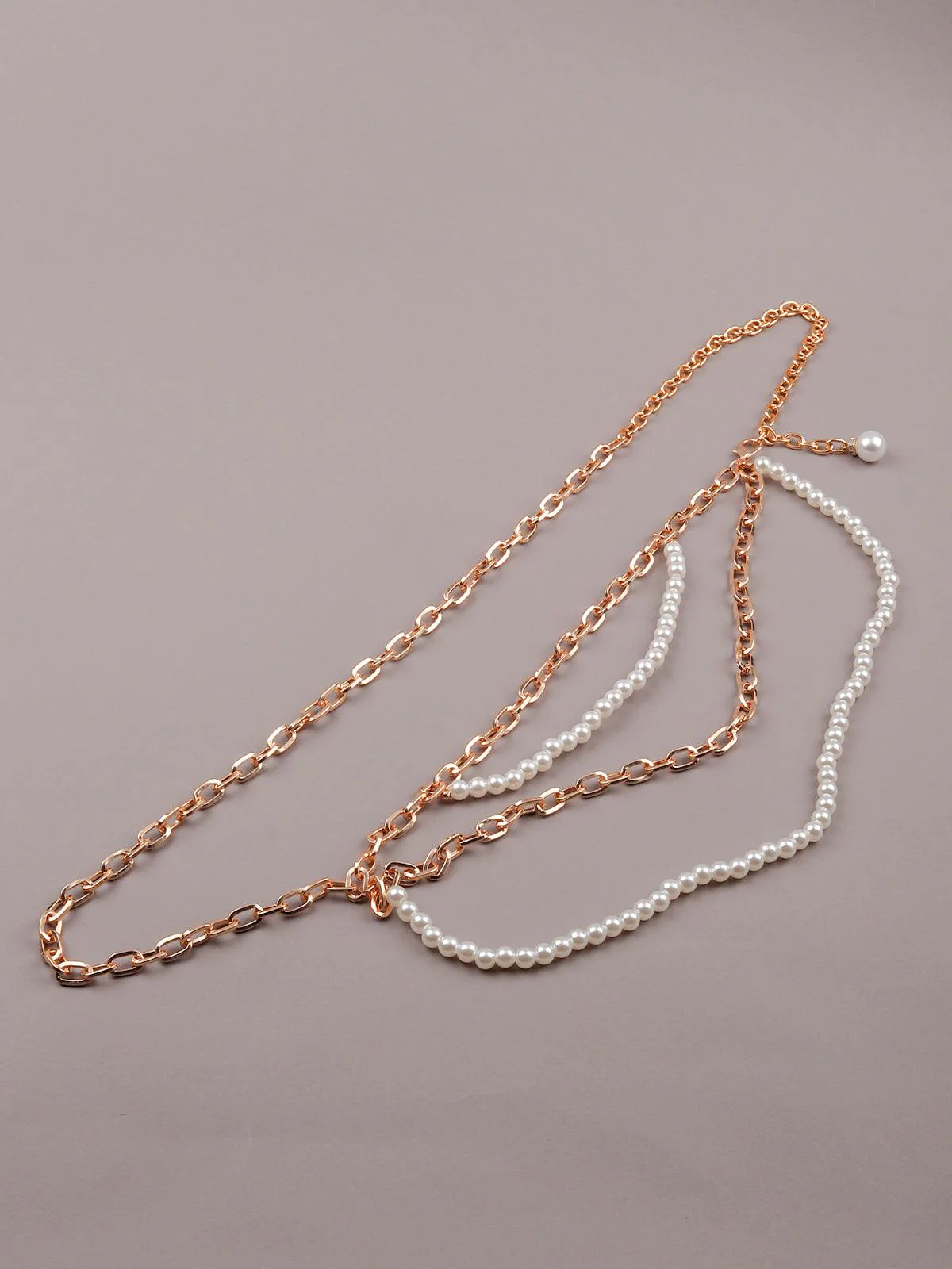 Odette Gold-Tone Floral Waist Chain For Women - Image 4