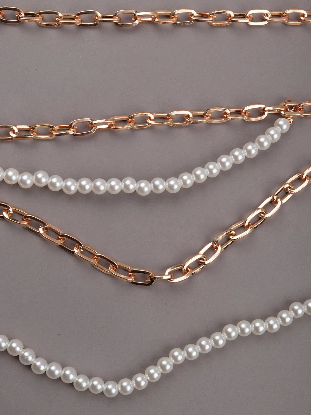 Odette Gold-Tone Floral Waist Chain For Women - Image 5