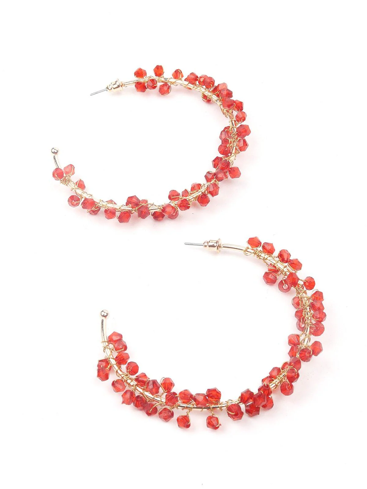 Odette Women Gold Metal Earrings - Image 4