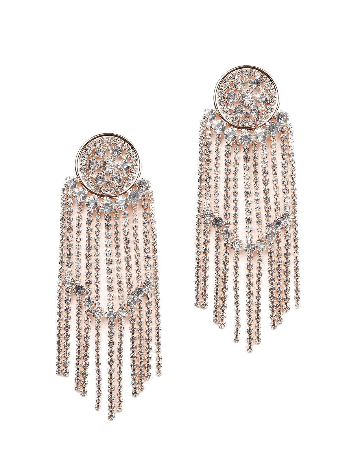 Odette Women Gold Metal Earrings - Image 4