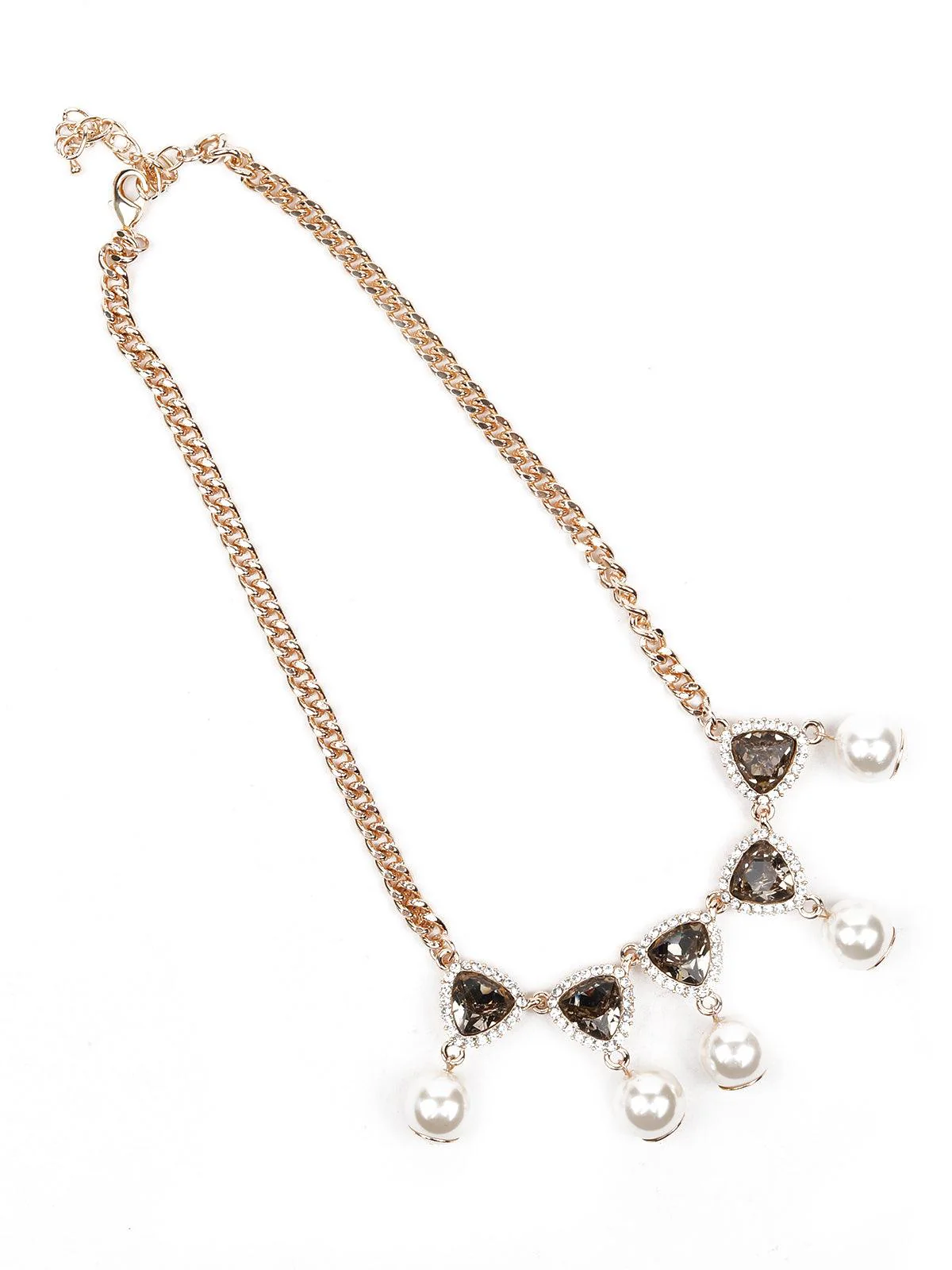 Odette Women Gold-Tone Metal Necklace - Image 4