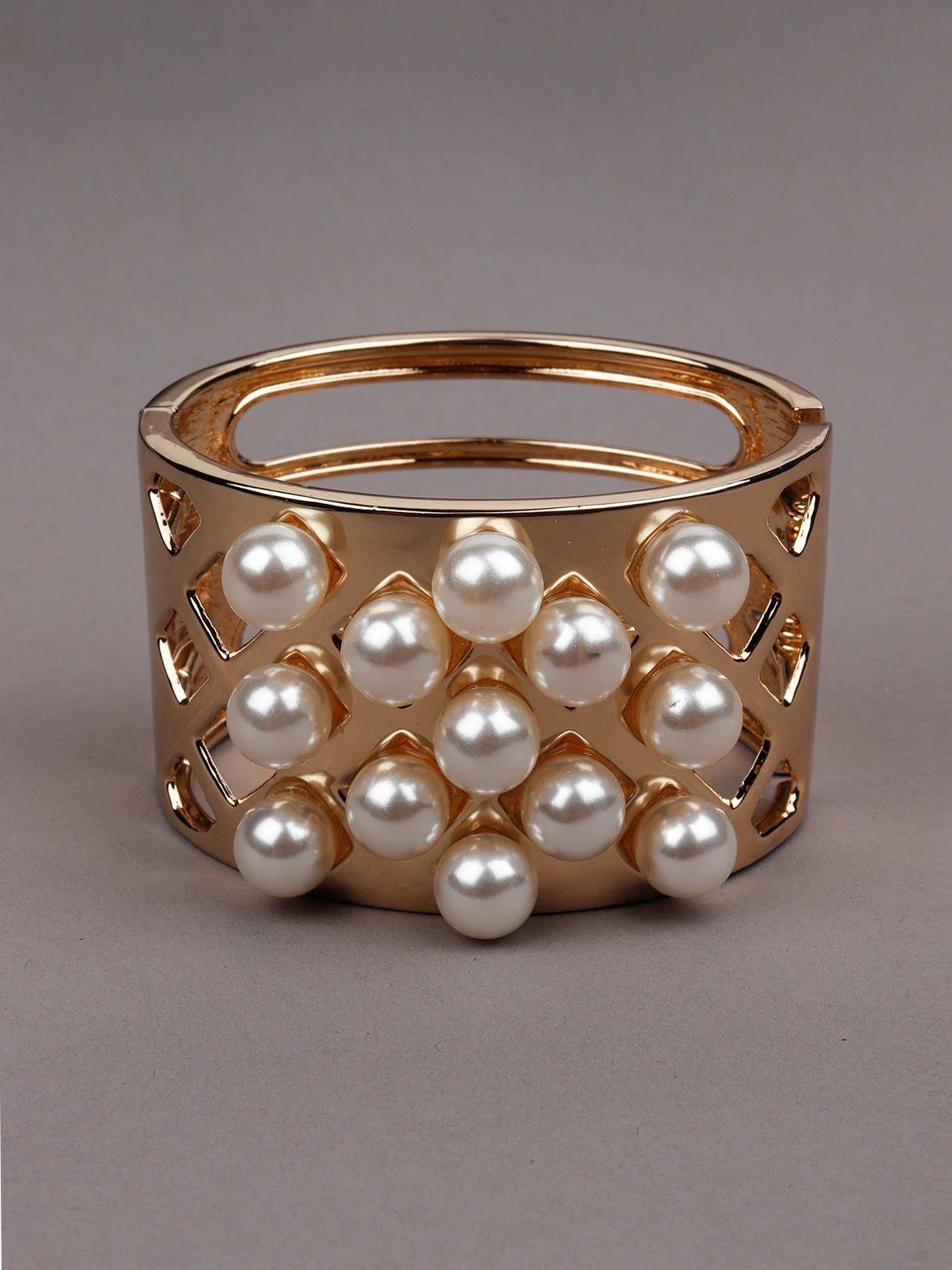 Odette Women Gold Metal Bracelet - Image 3