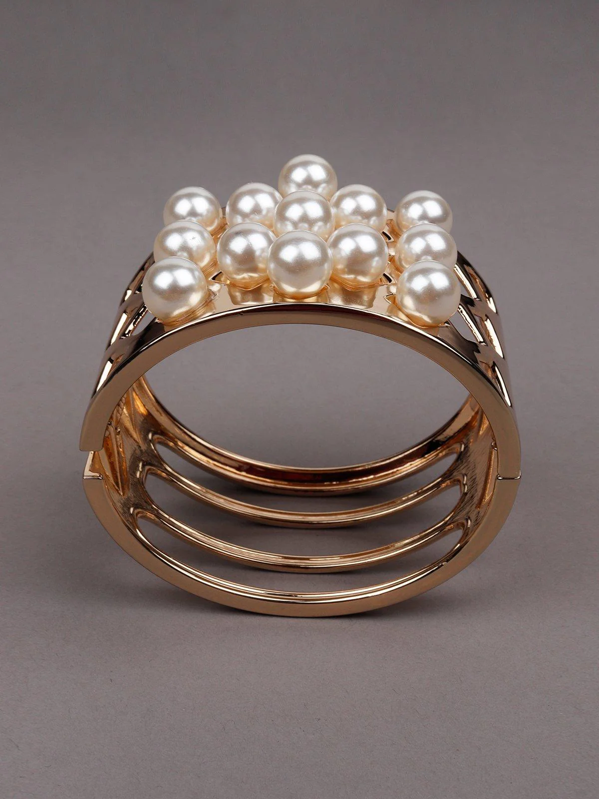 Odette Women Gold Metal Bracelet - Image 4