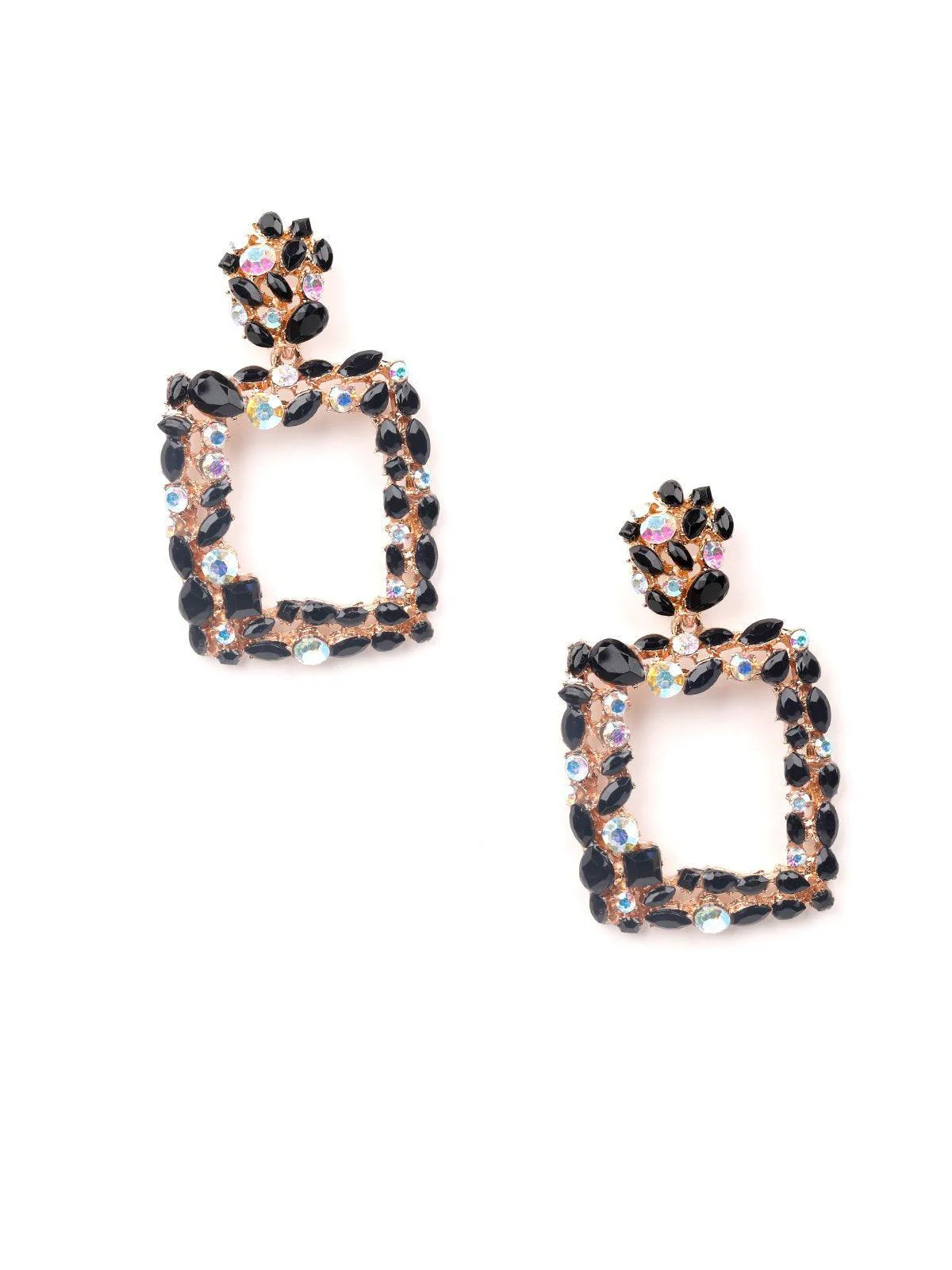 Odette Women Gold Metal Earrings - Image 3