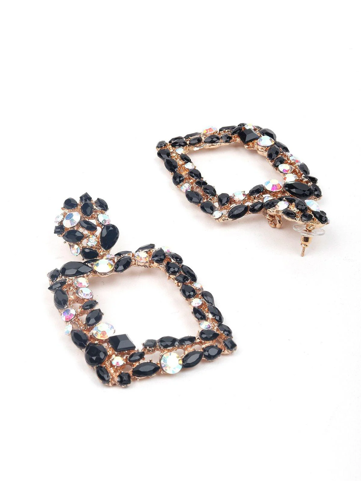 Odette Women Gold Metal Earrings - Image 5