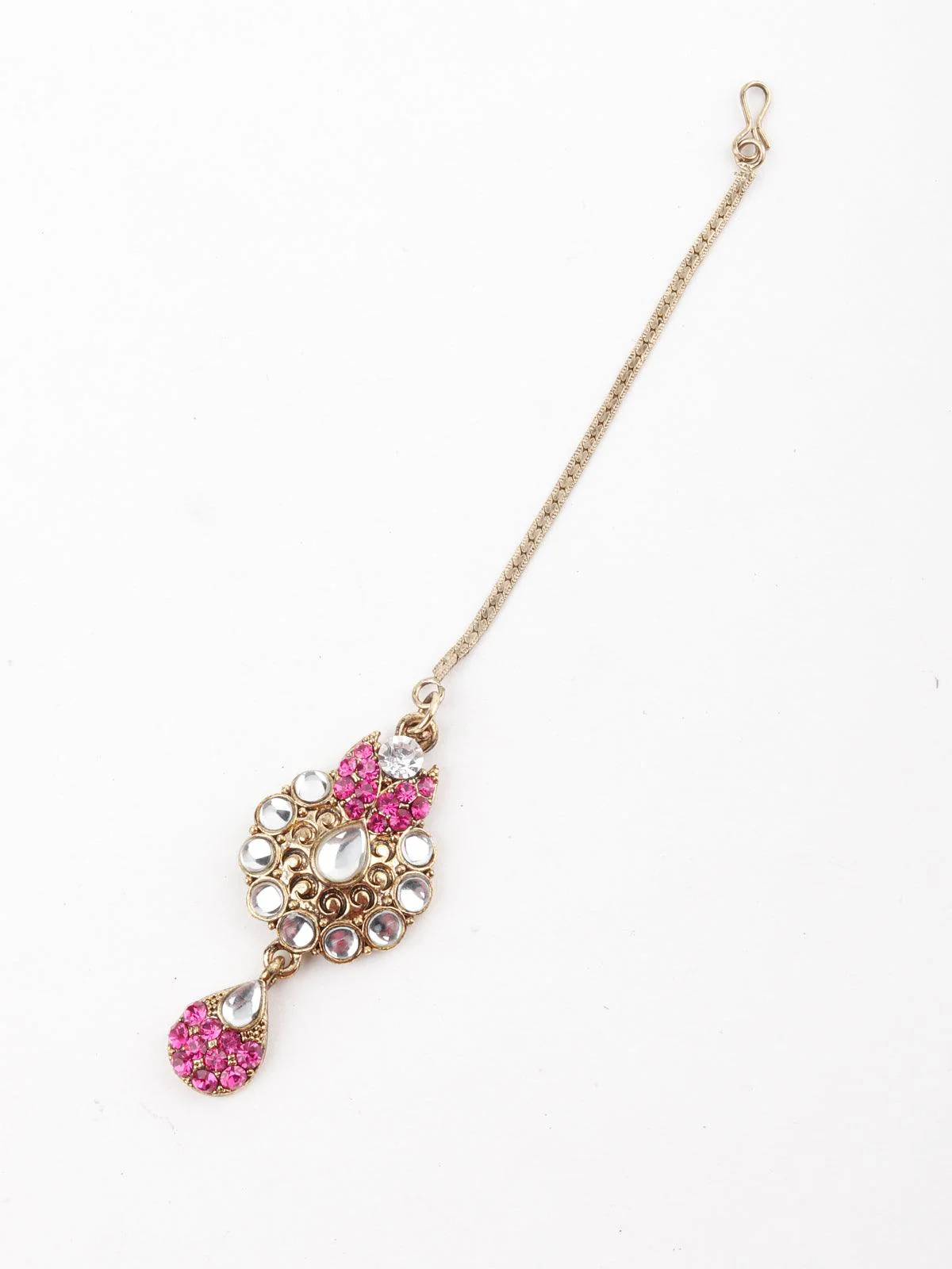 Odette Women And Pink Floral Choker Necklace - Image 3