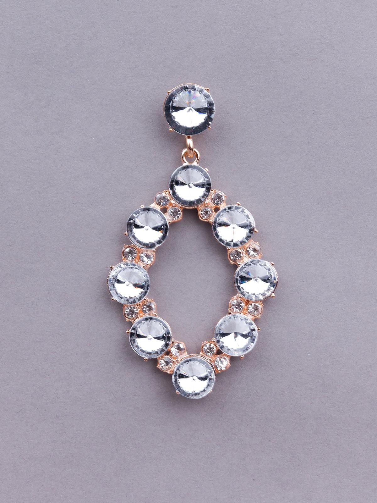 Odette Women Multicolour Dropmetal Earrings - Image 4