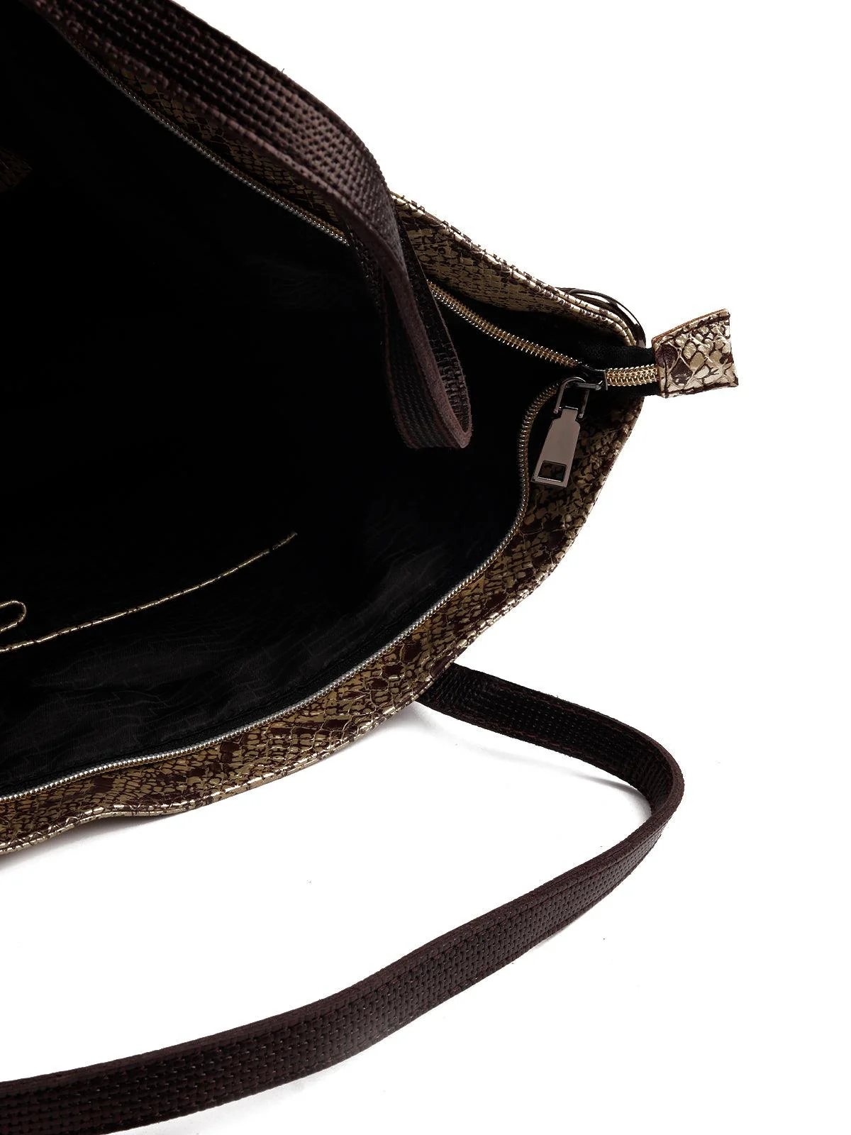 Odette Women Gorgeous Brown Printed Handbag - Image 7