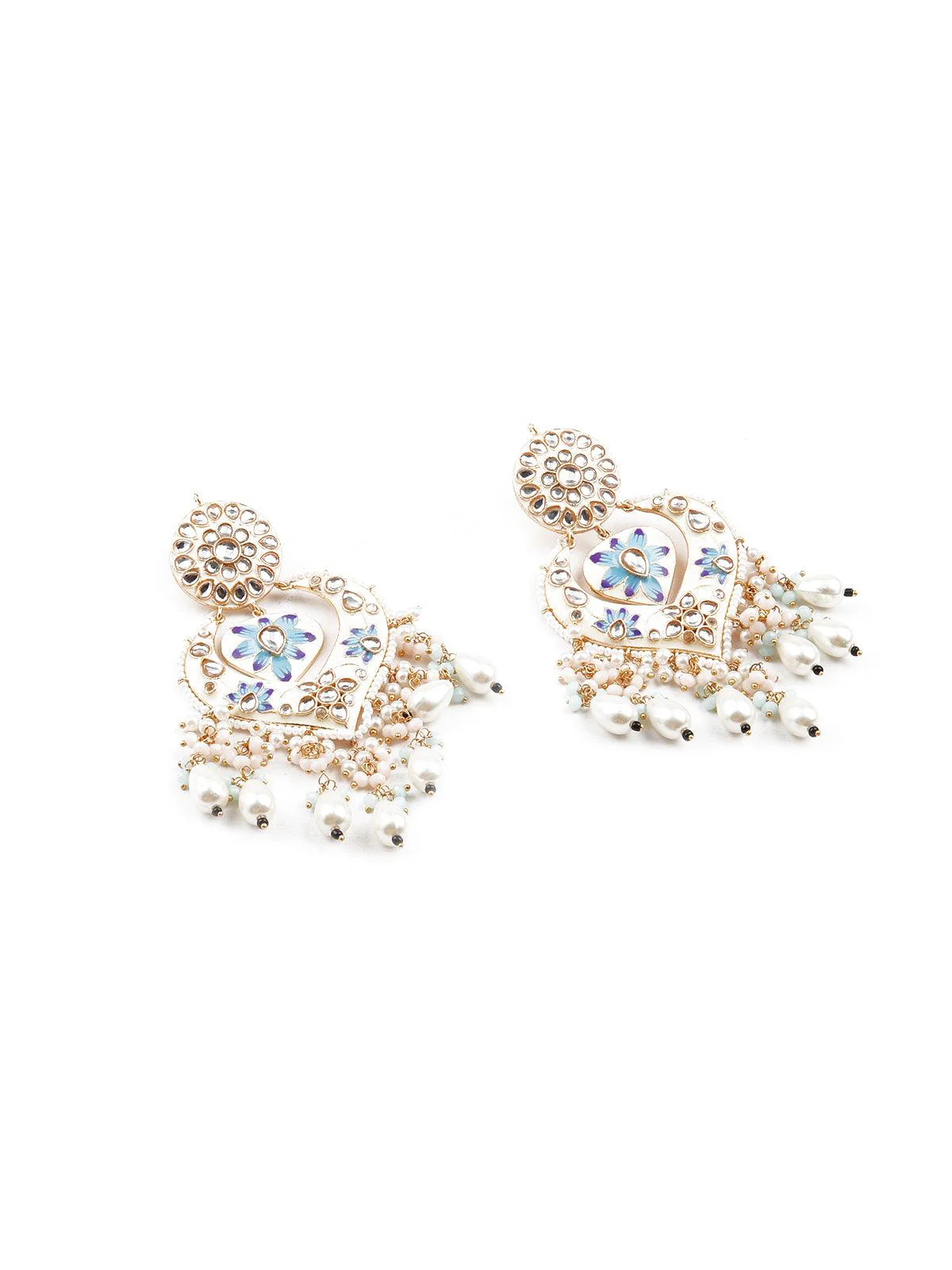 Odette Women Gorgeous Chandelier Statement Earrings - Image 4