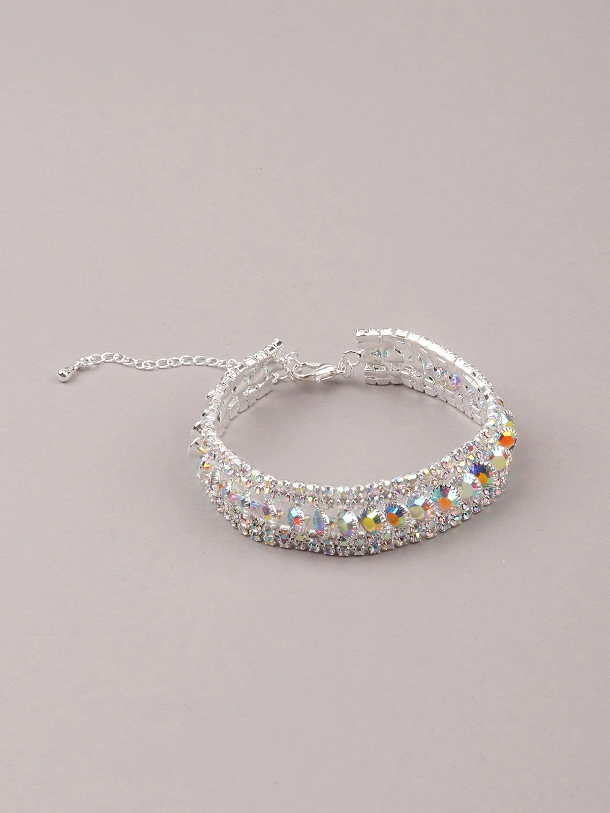 Odette Women Gorgeous Diamond Statement Bracelet - Image 3