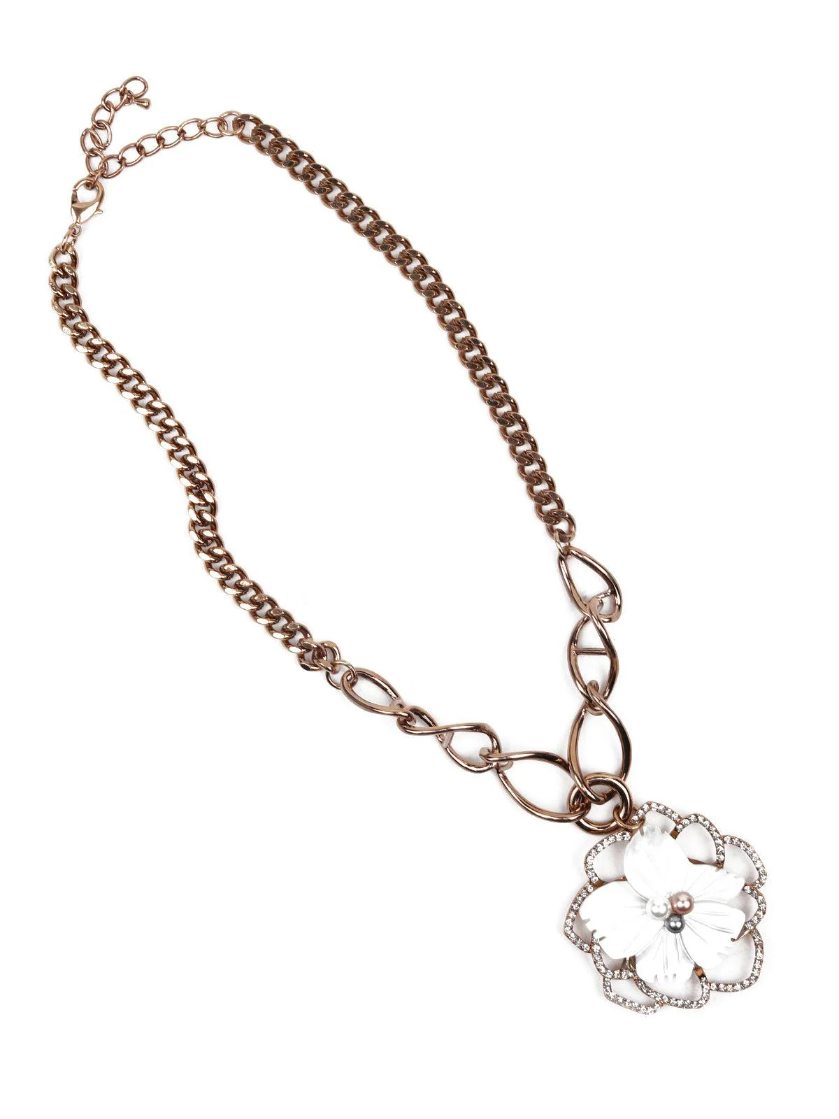 Odette Women Gold Metal Necklace - Image 4