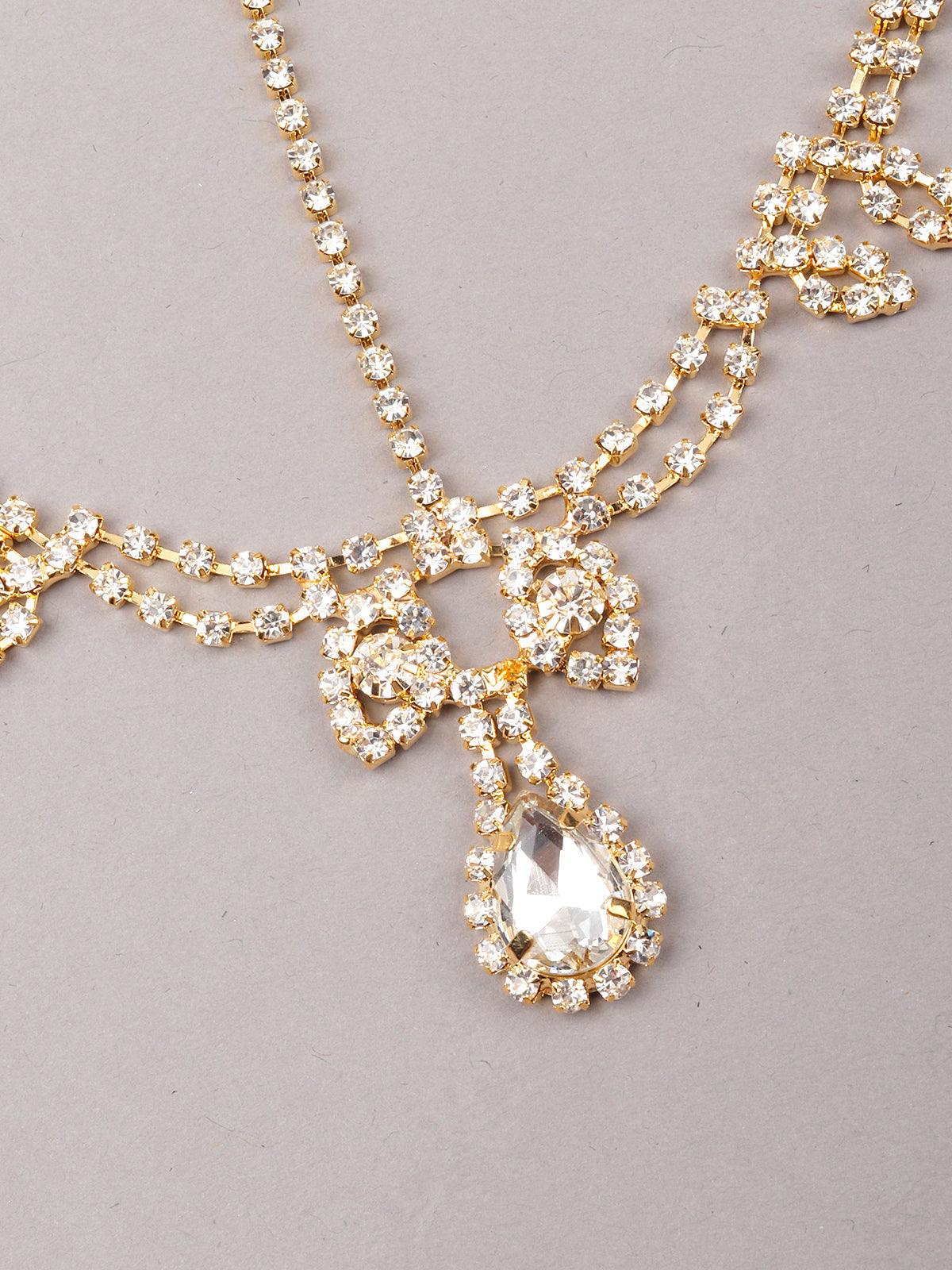 Odette Women Gorgeous Gold-Tone Sparkling Chain Chain - Image 6