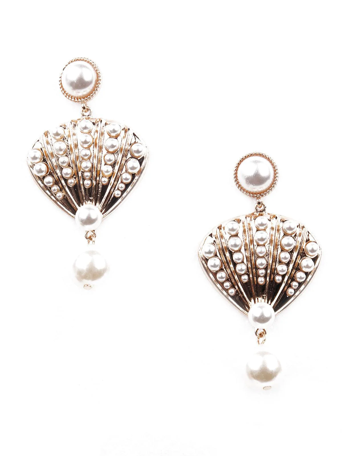 Odette Women Gold-Metal Earrings - Image 3