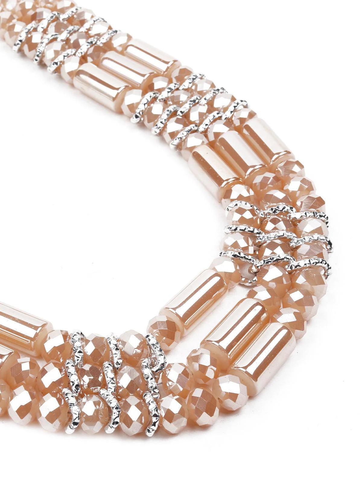 Odette Women Gold Metal Layered Necklace - Image 5