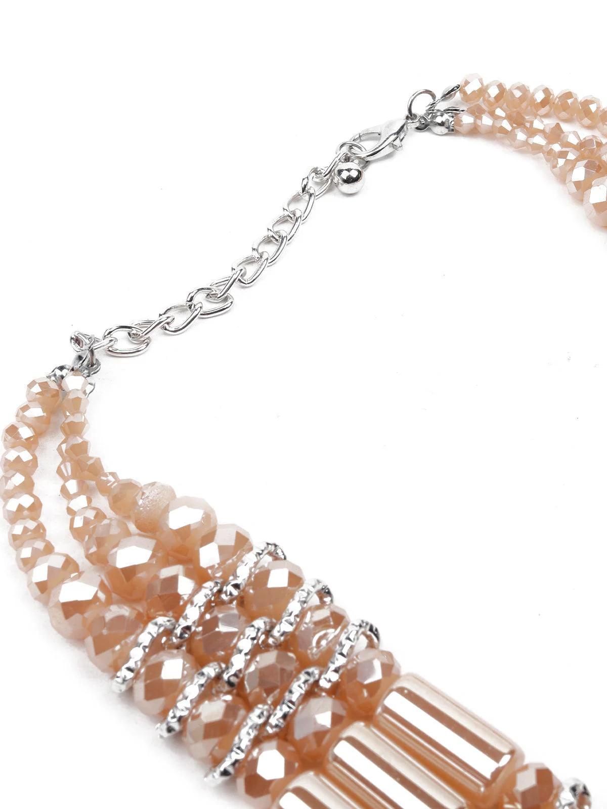 Odette Women Gold Metal Layered Necklace - Image 6
