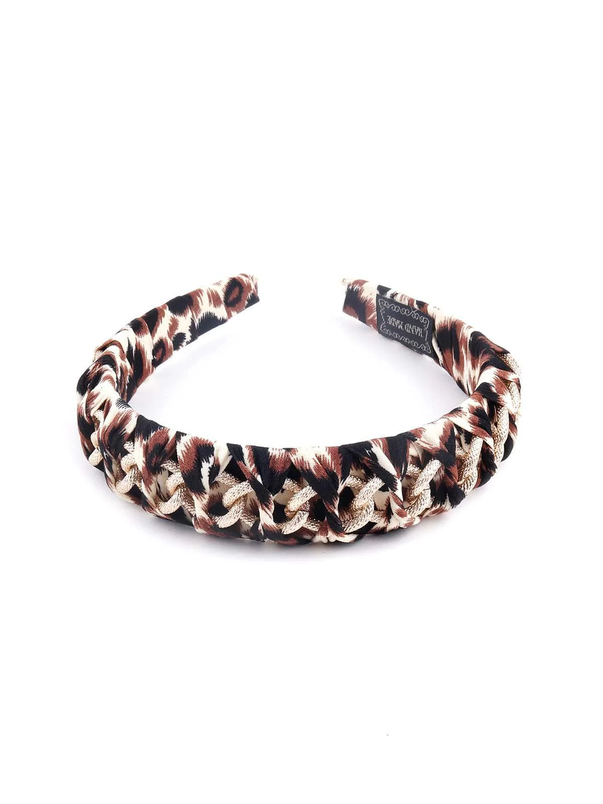 Odette Women Gorgeous Multicolor Printed Hairband - Image 6