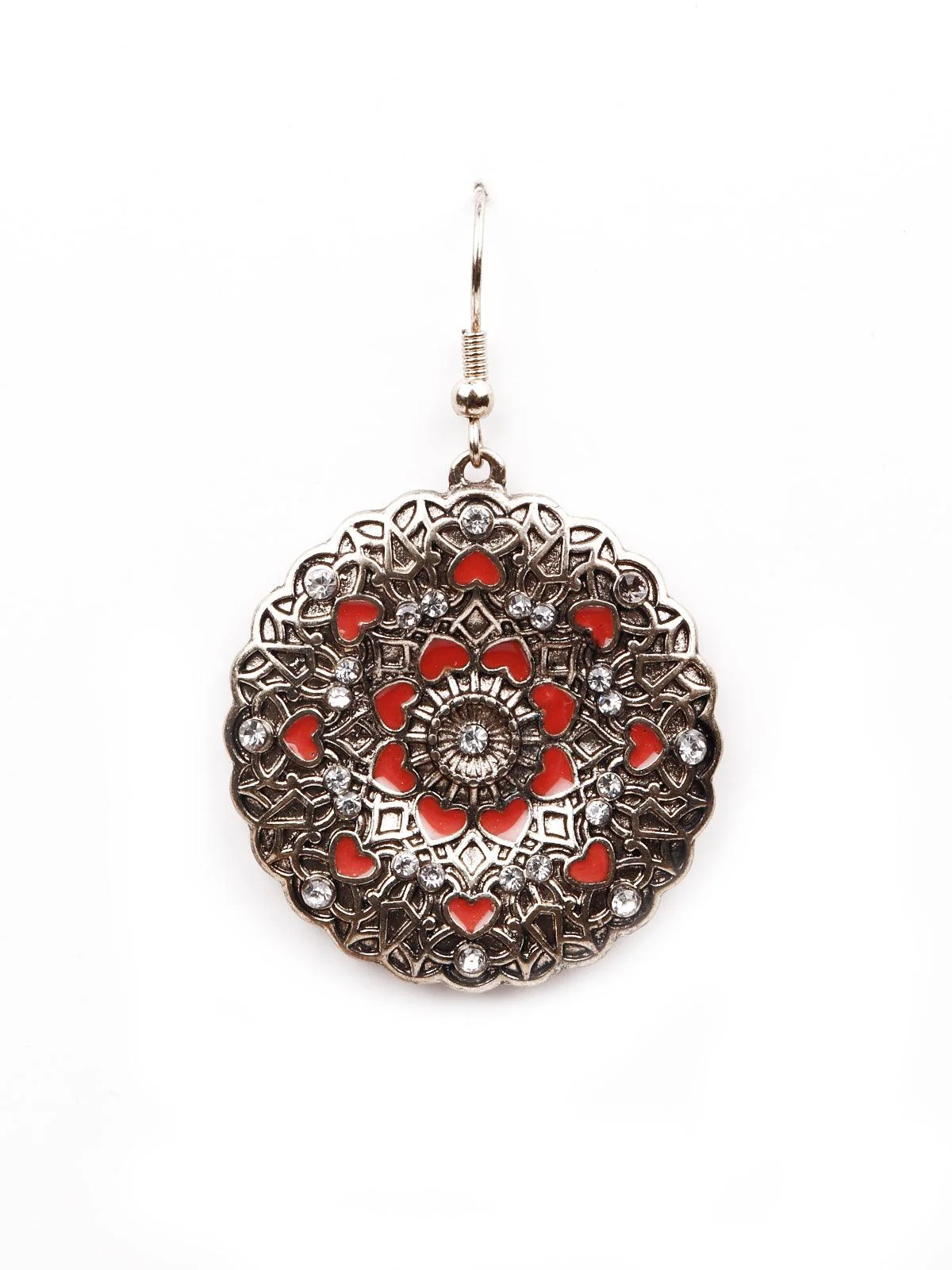 Odette Women Gold Metal Earrings - Image 4