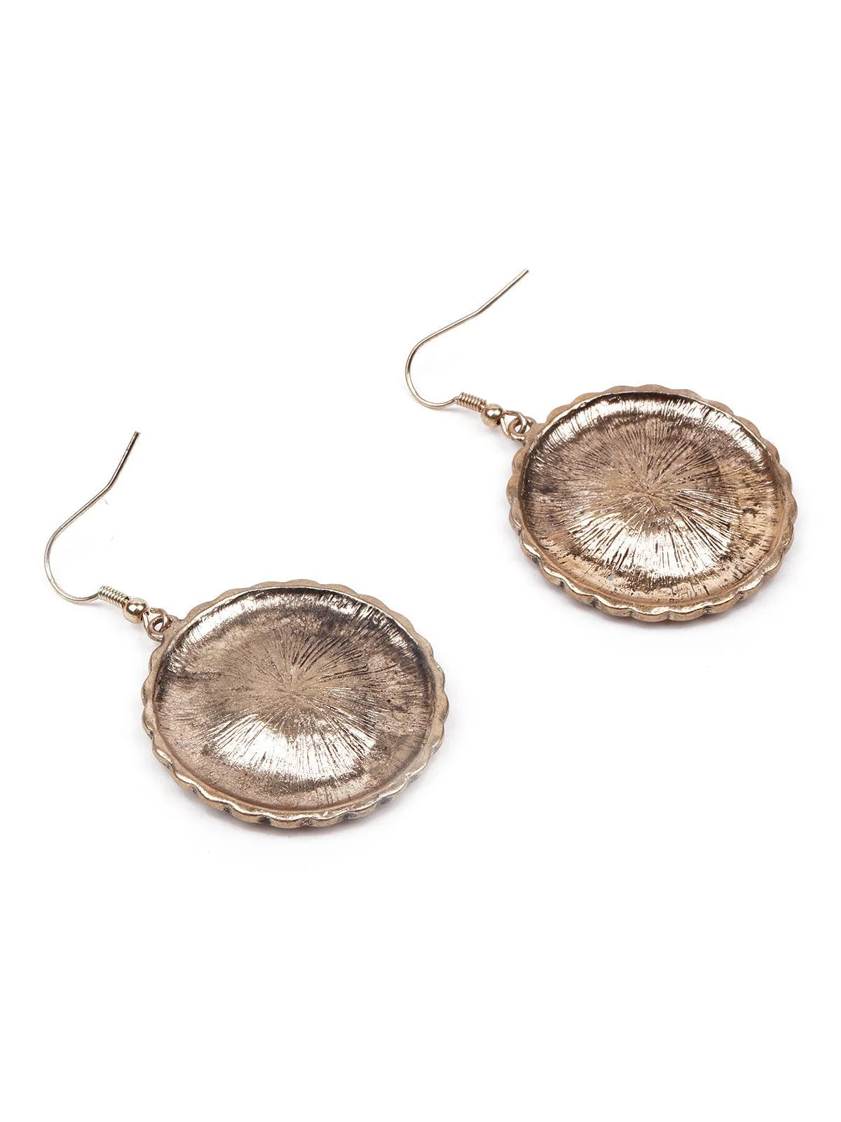 Odette Women Gold Metal Earrings - Image 6