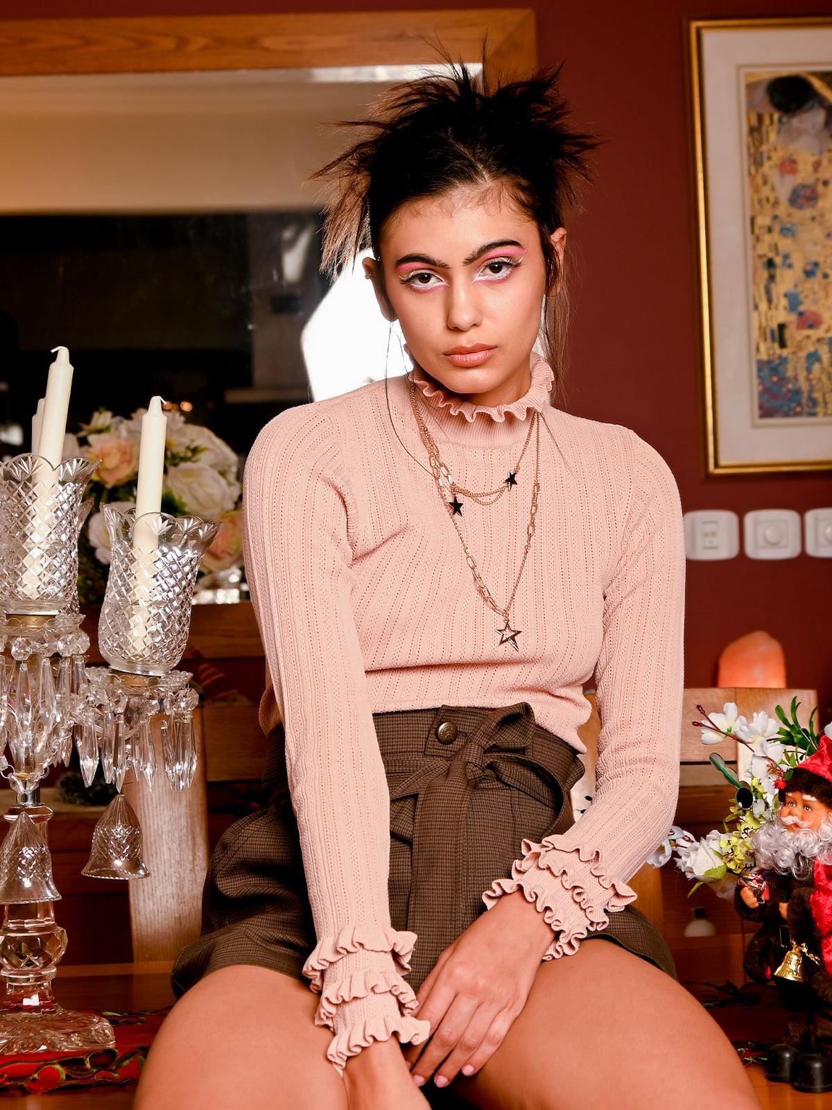 Odette Women Gold Metal Necklace - Image 2