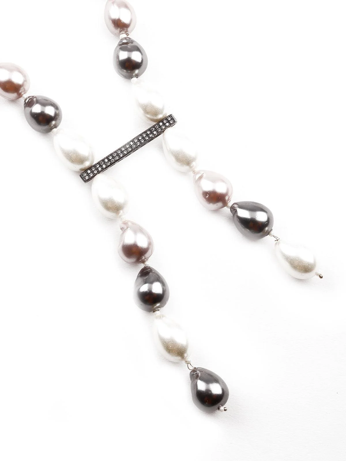 Odette Women Gorgeous Multicolor Beaded Statement Necklace - Image 5