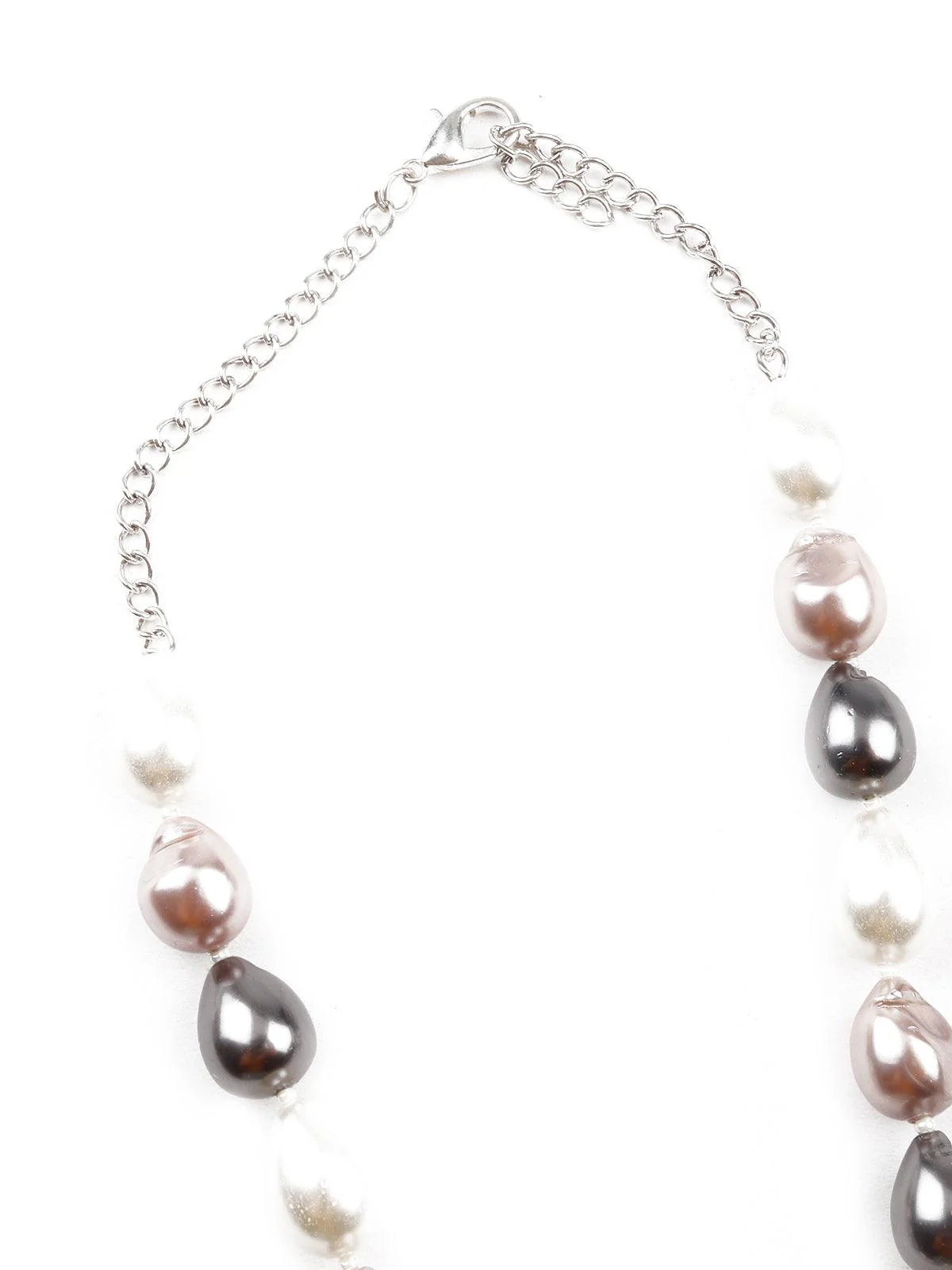 Odette Women Gorgeous Multicolor Beaded Statement Necklace - Image 6