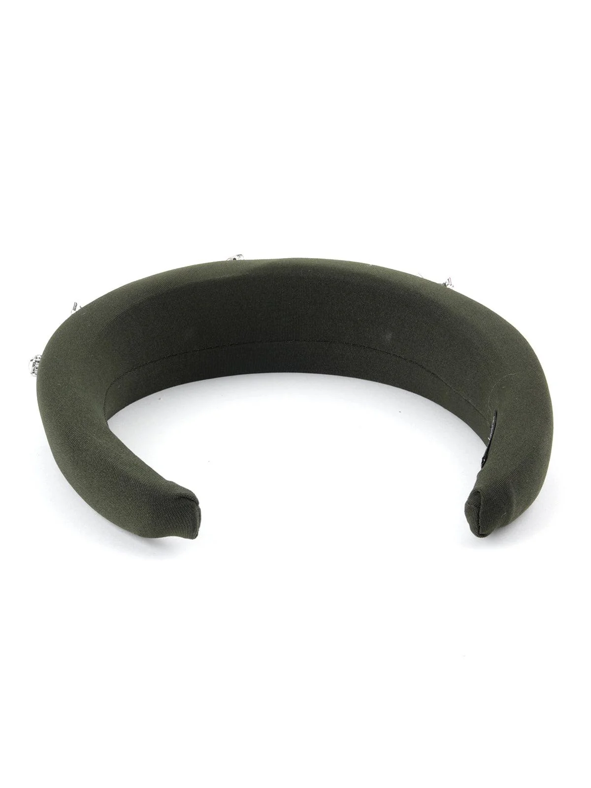 Odette Women Green Soft Hassle-Free Hairband - Image 5
