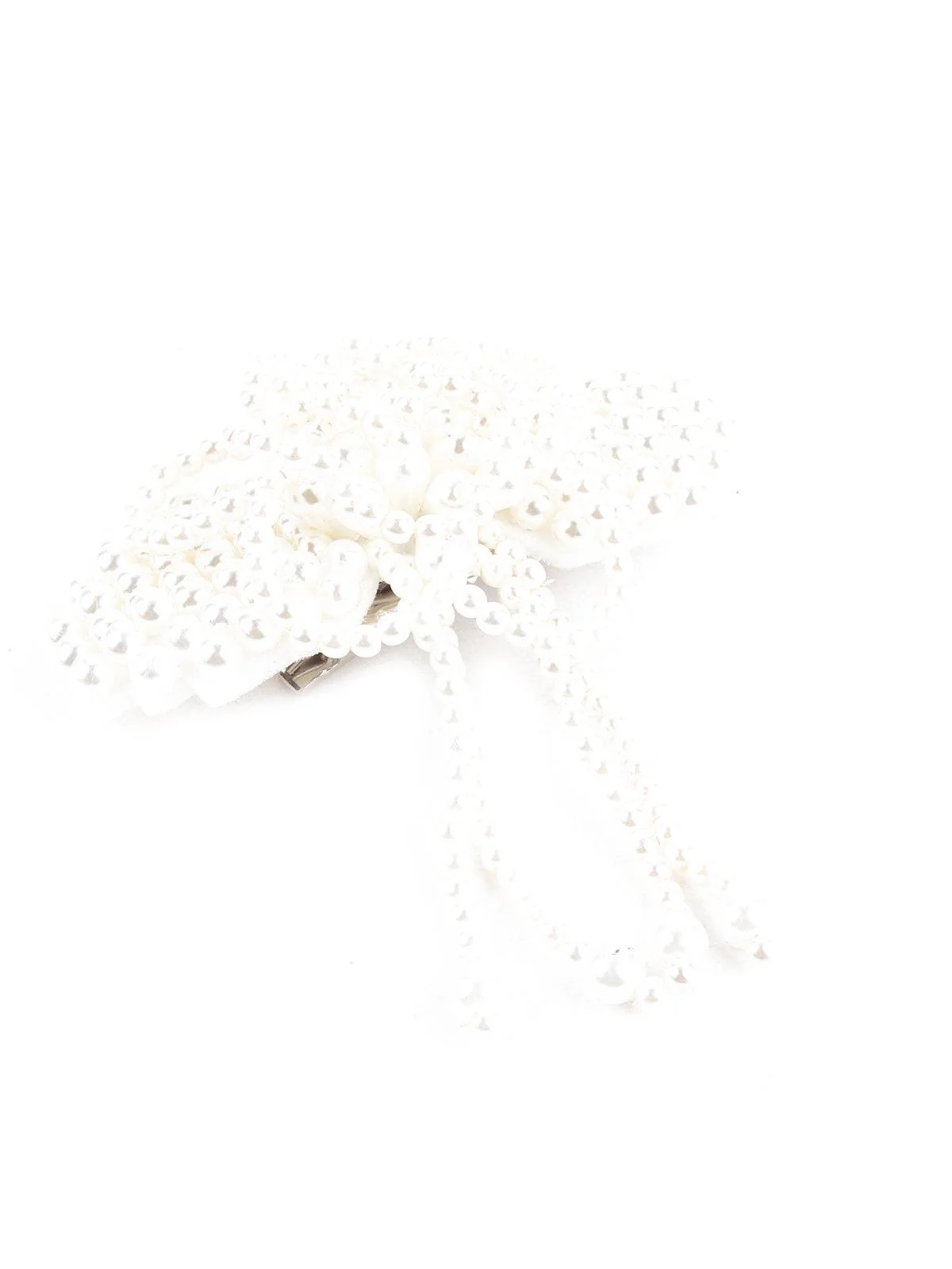 Odette Women Black Metal Brooch - Image 4