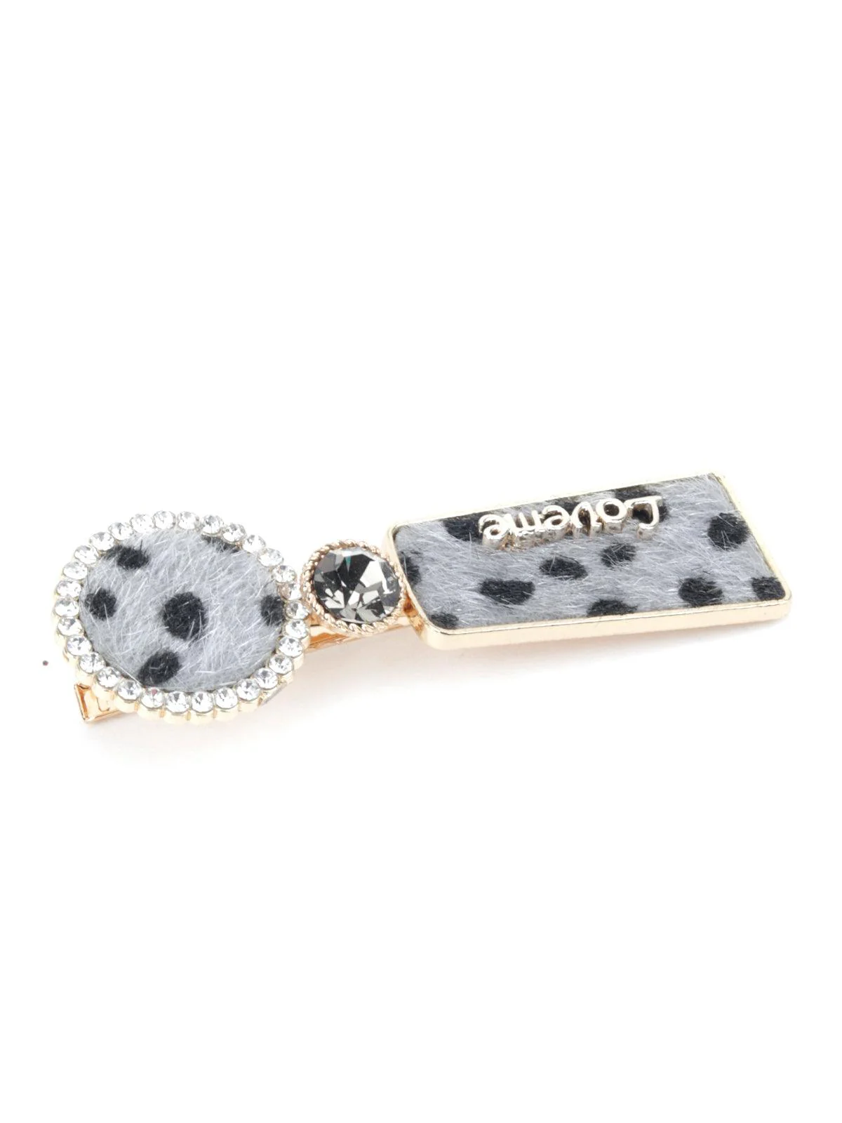 Odette Women Grey Preppy Hair Clip - Image 5
