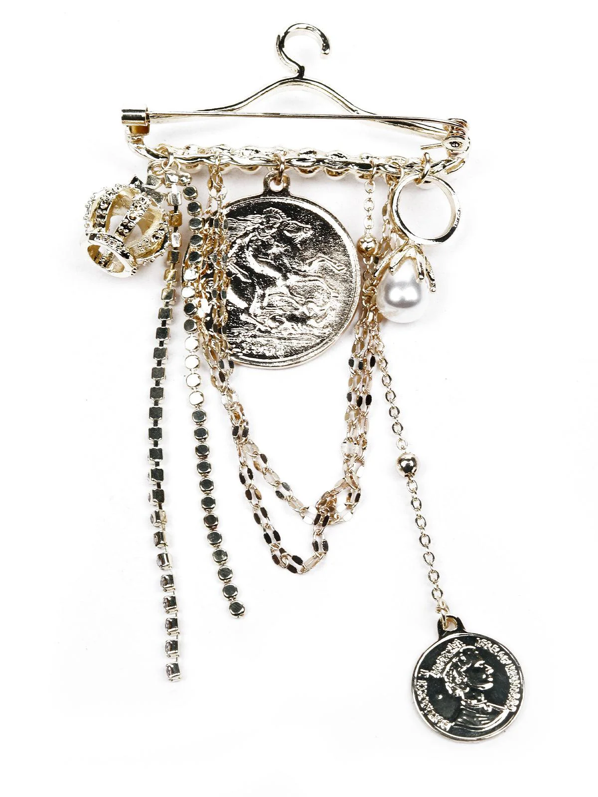Odette Women Gold Metal Brooch - Image 6
