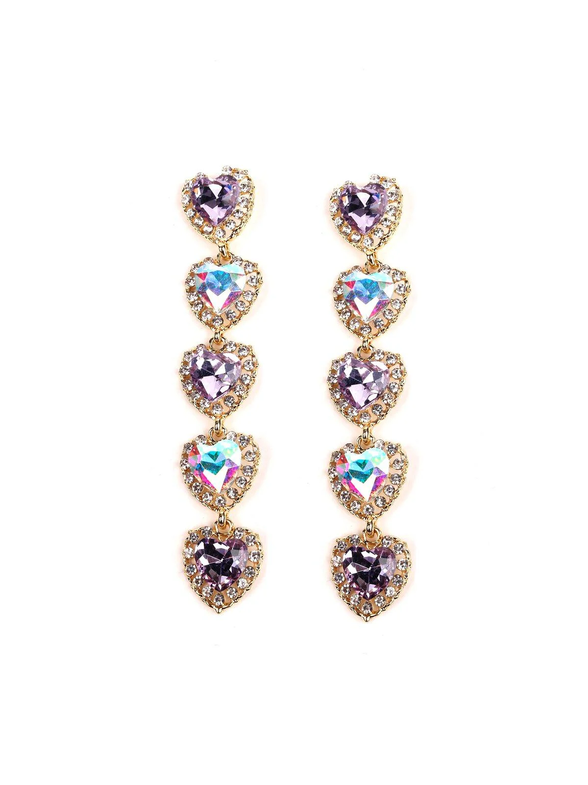 Odette Women Gold Metal Earrings - Image 3