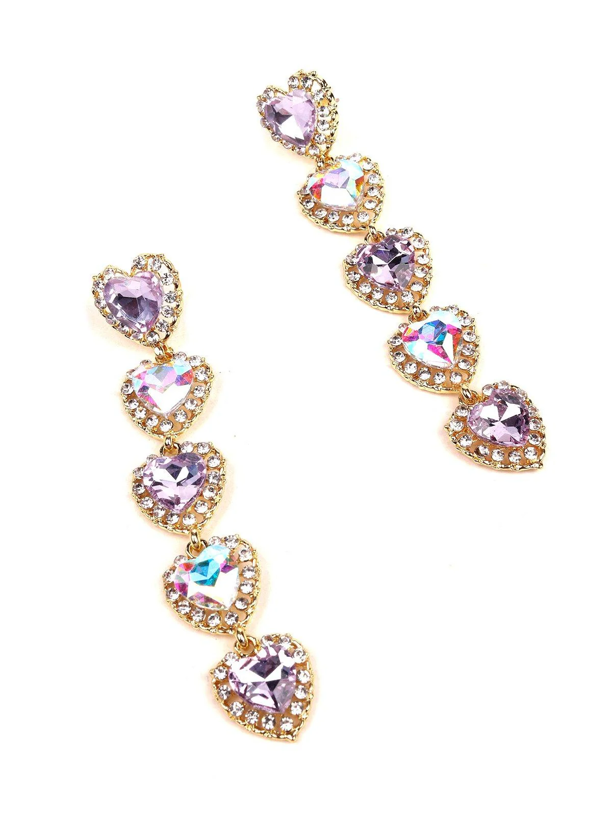 Odette Women Gold Metal Earrings - Image 5