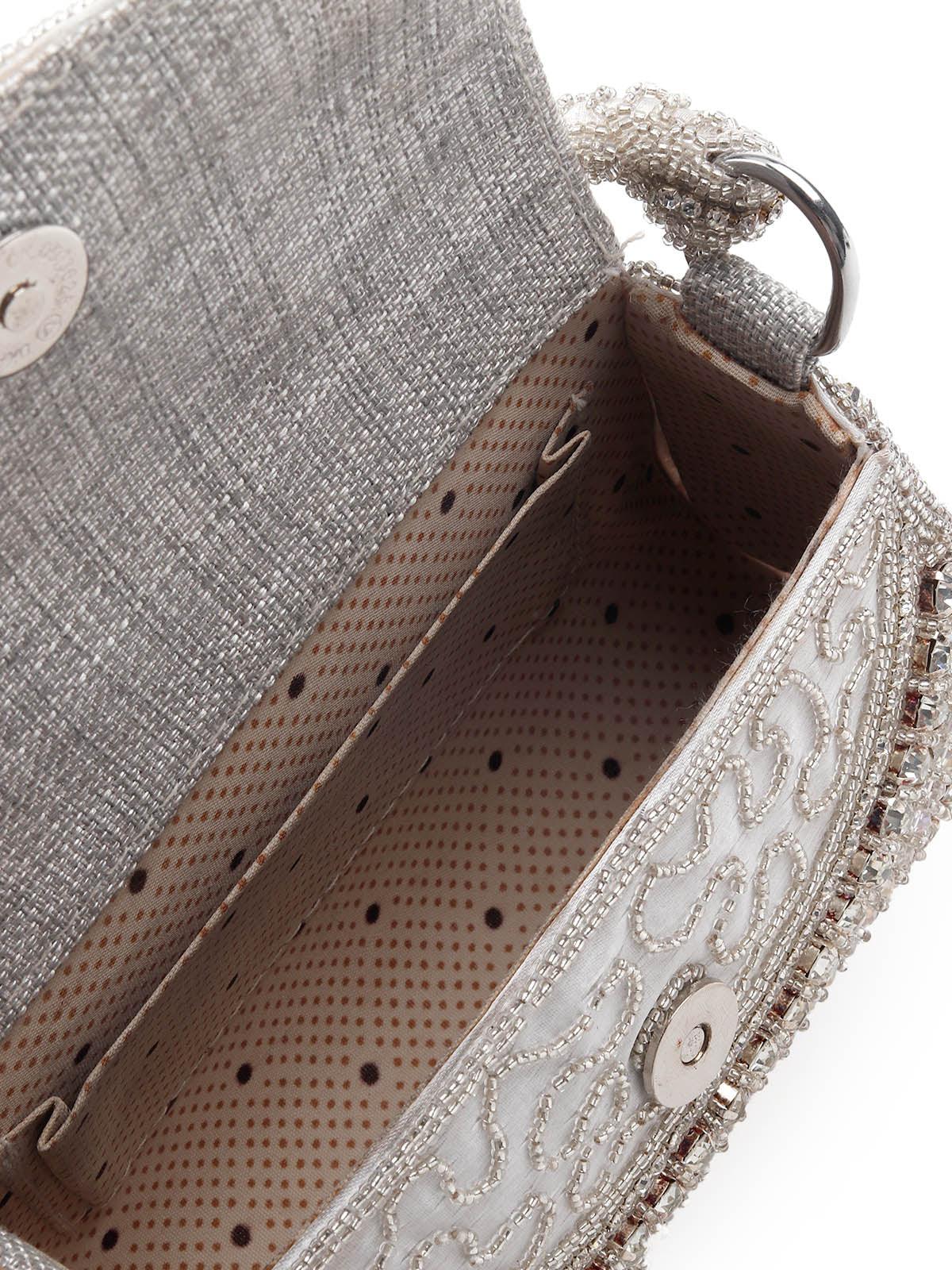 Odette Women Impressive Embellished Clutch - Image 6