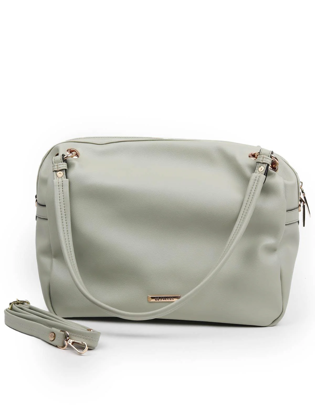 Odette Women Impressive Green Handbag - Image 3