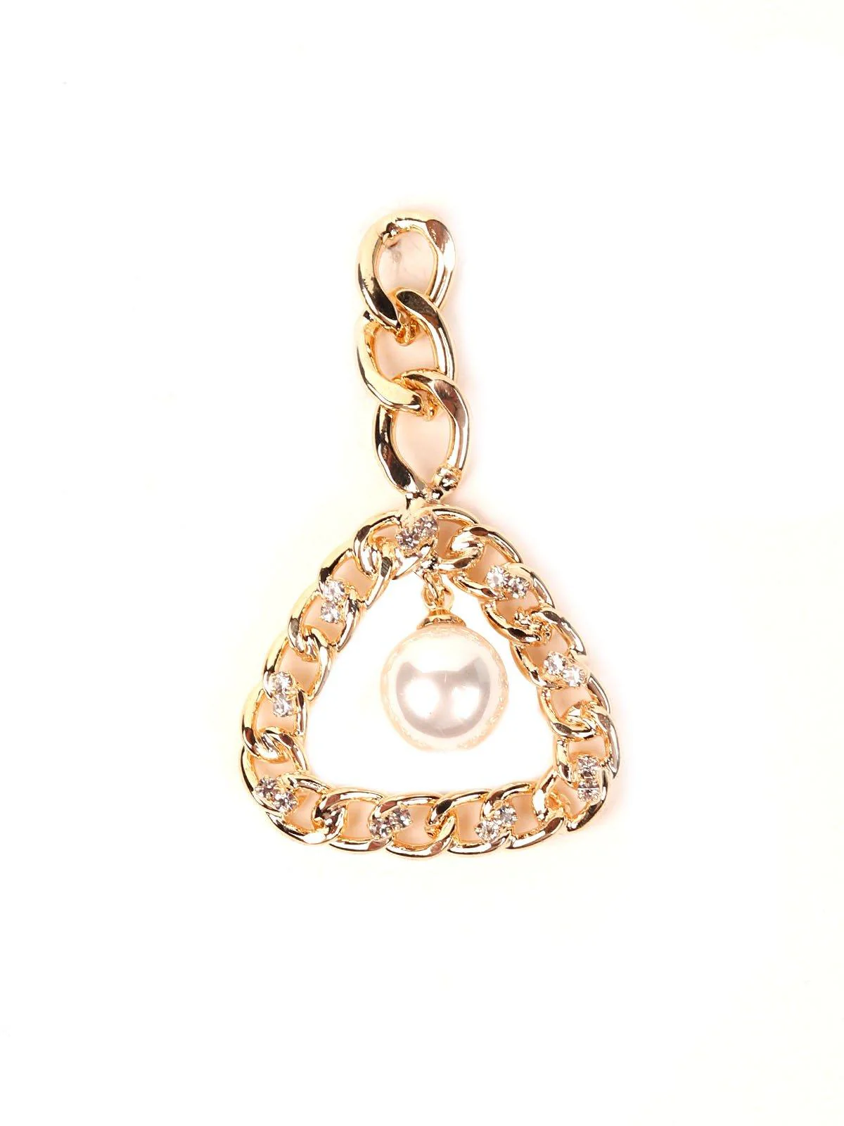 Odette Women Gold Metal Earrings - Image 4