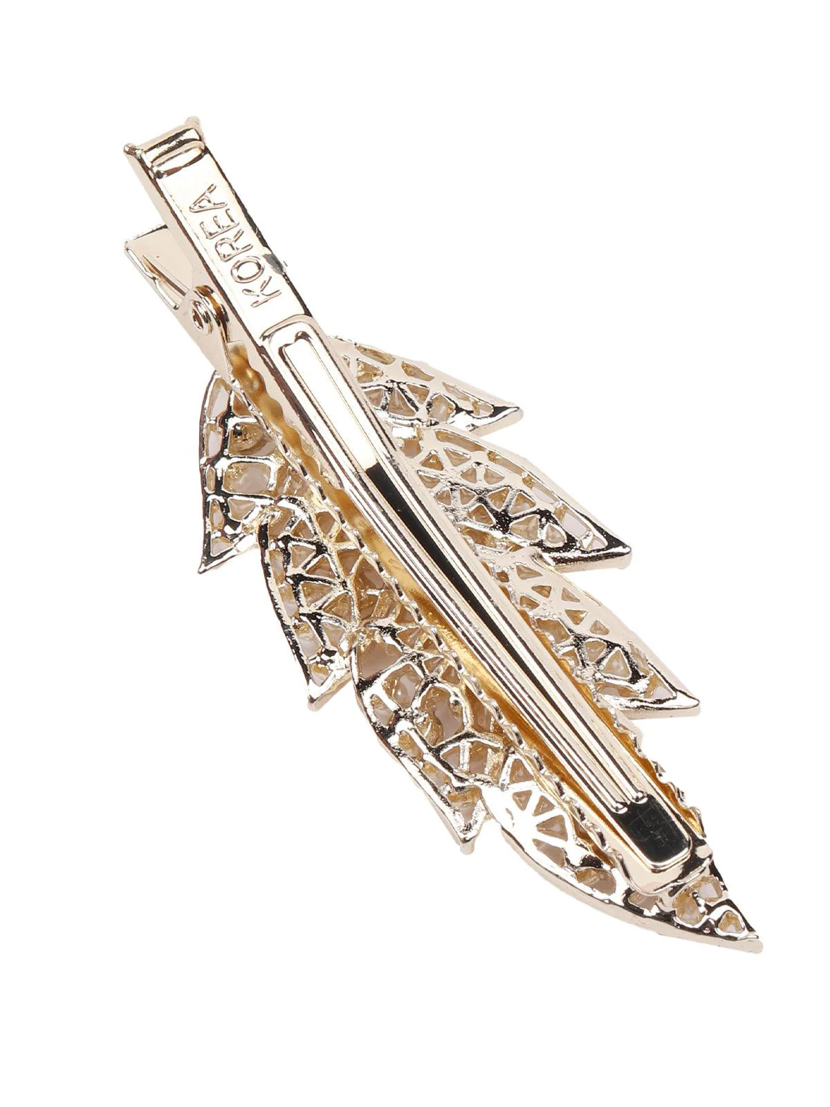 Odette Women Gold-Tone Hair Clips - Image 4