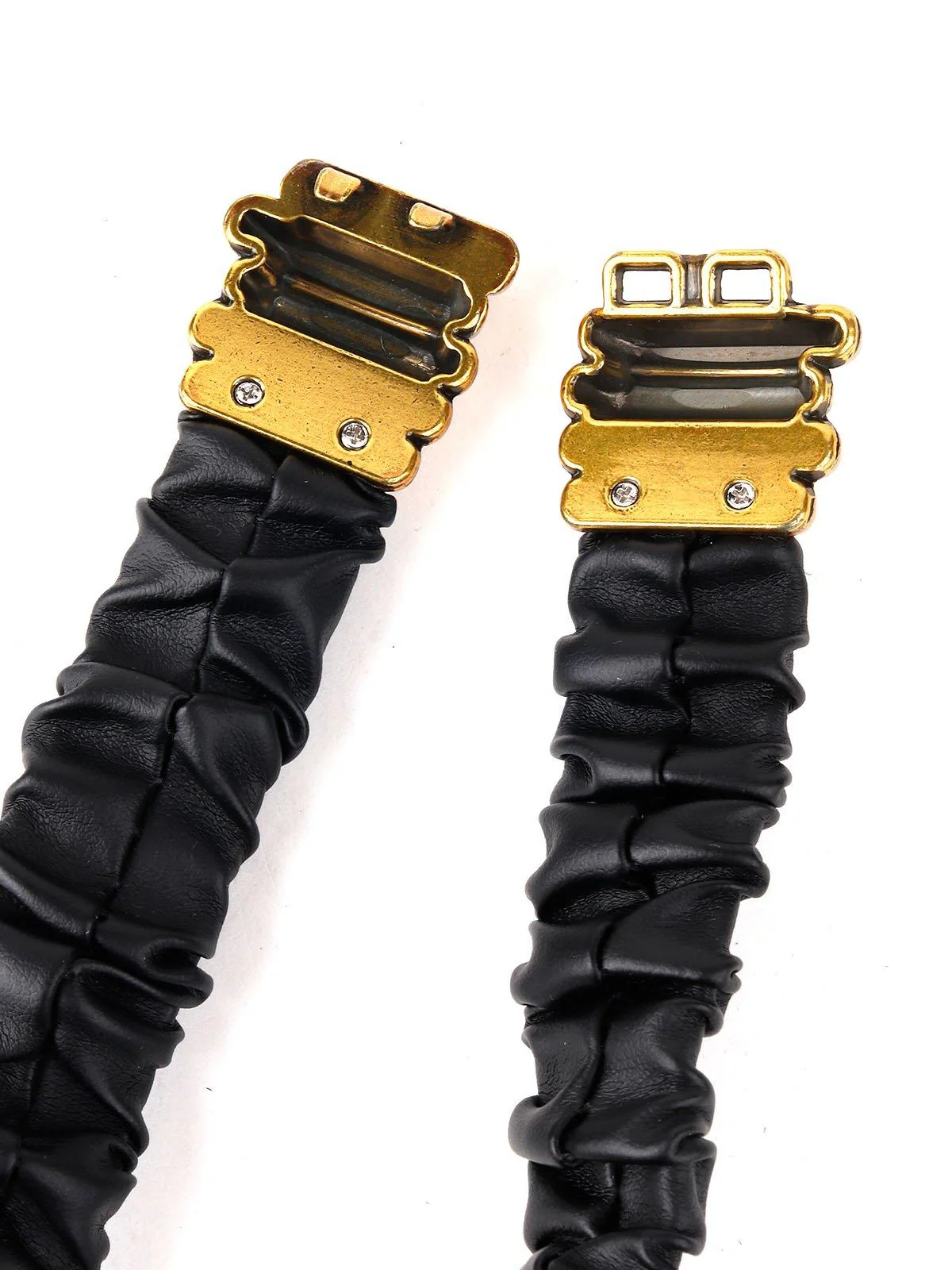 Odette Women Black Synthetic Belt - Image 4