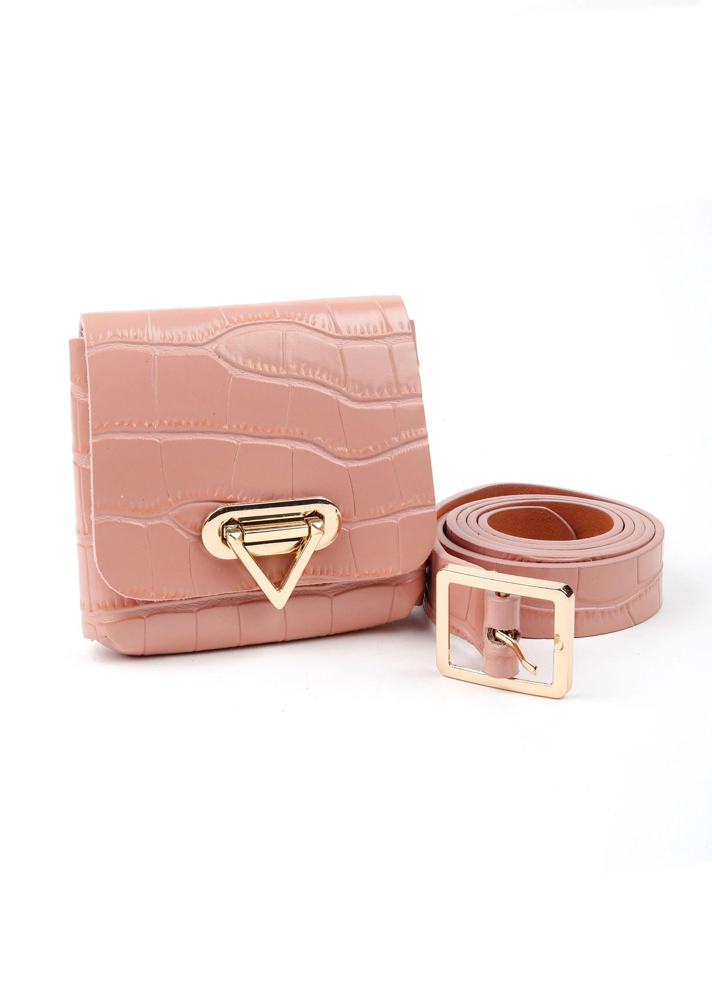 Odette Women Light Beige Faux Leather Bag - Image 3