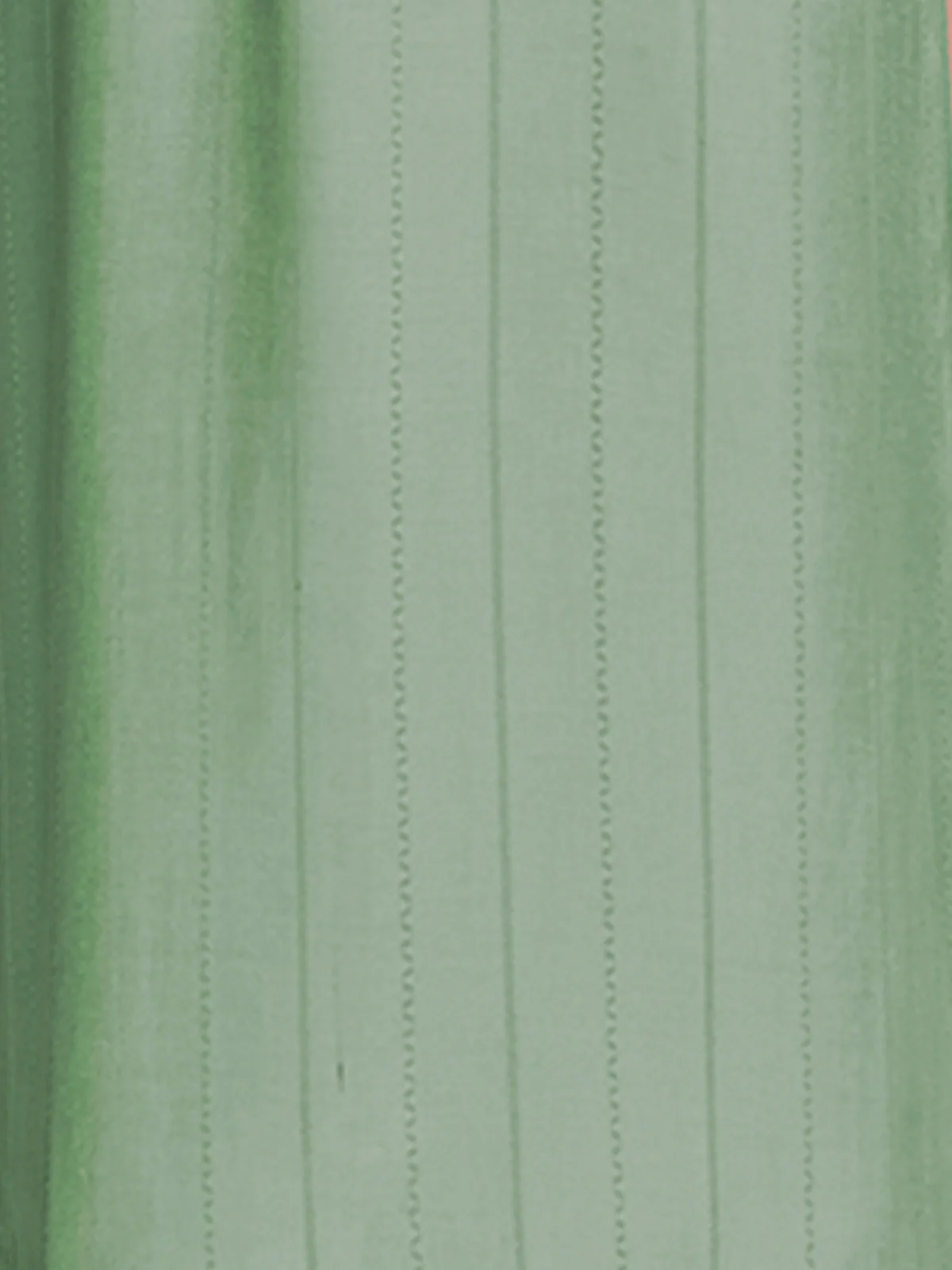 Odette Women Light Green Woven Stitched Kurta Set - Image 5