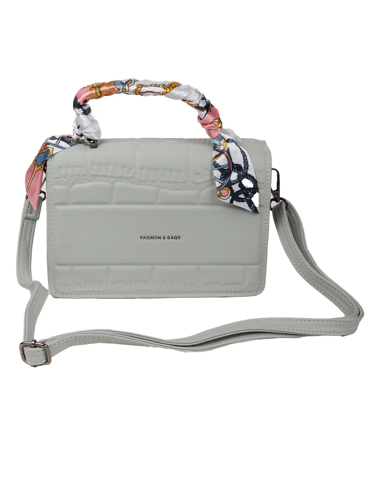 Odette Women Grey Sling Bag - Image 3