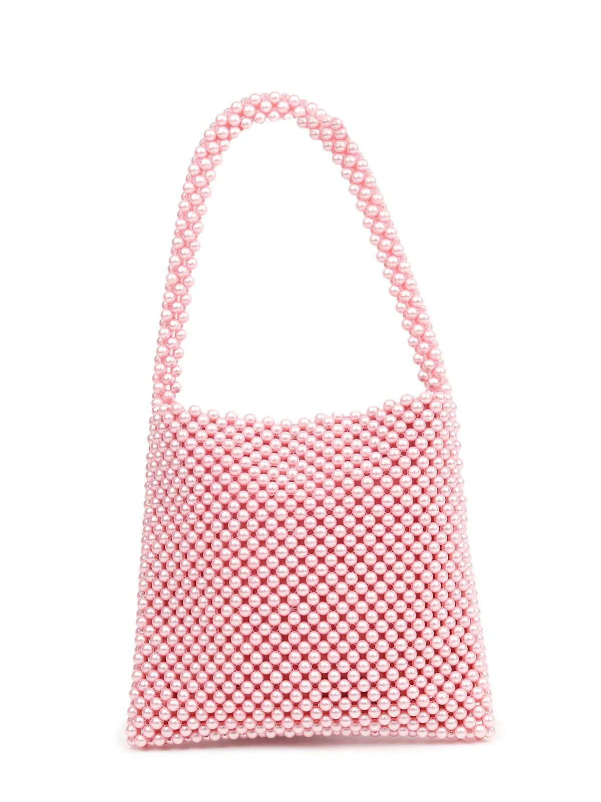 Odette Women Lovely Pink Beaded Handbag - Image 4