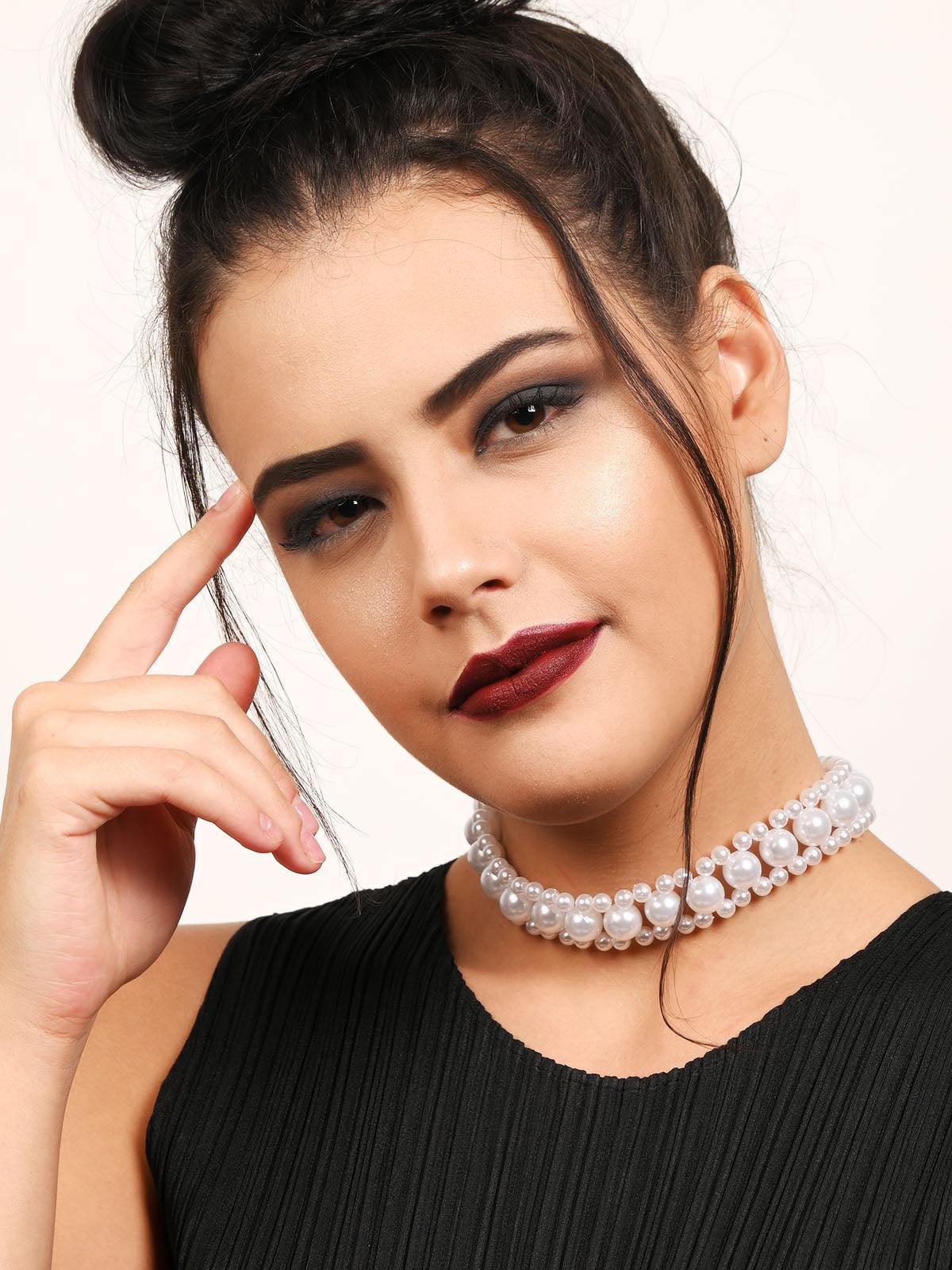 Odette Women Madge Minimal Choker Neckpiece - Image 2