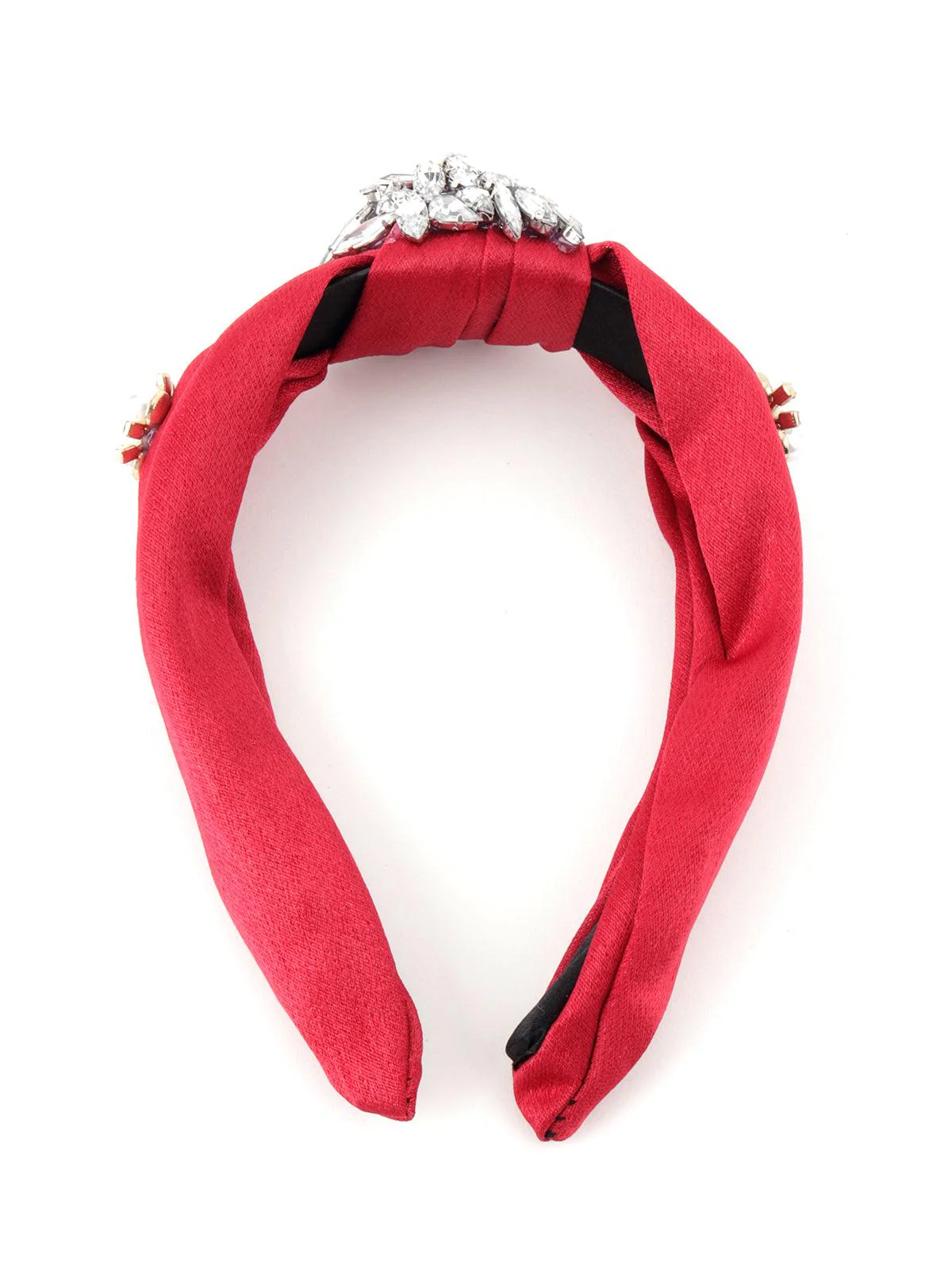 Odette Women Maroon Prettifying Hairband - Image 3