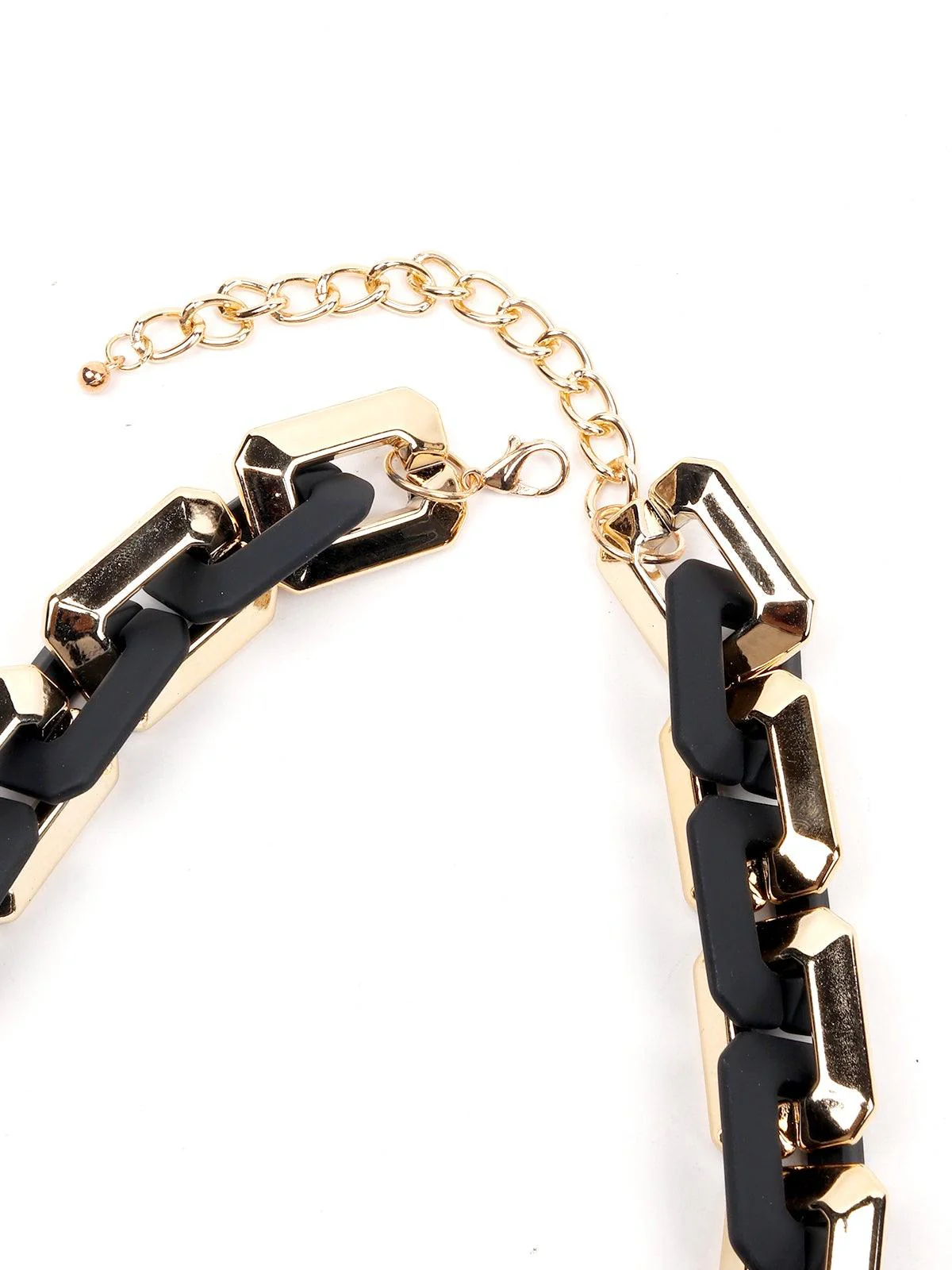 Odette Women Black Metal Necklace - Image 5