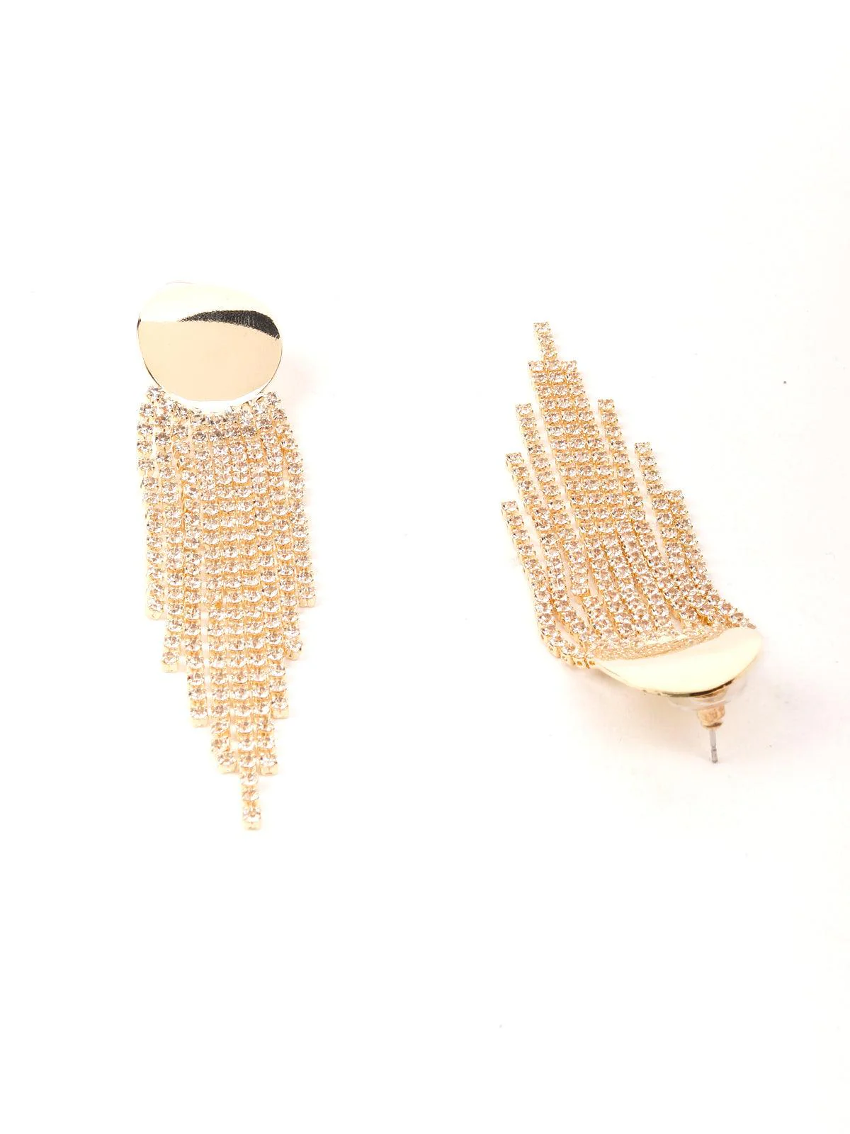 Odette Women Gold Metal Earrings - Image 6