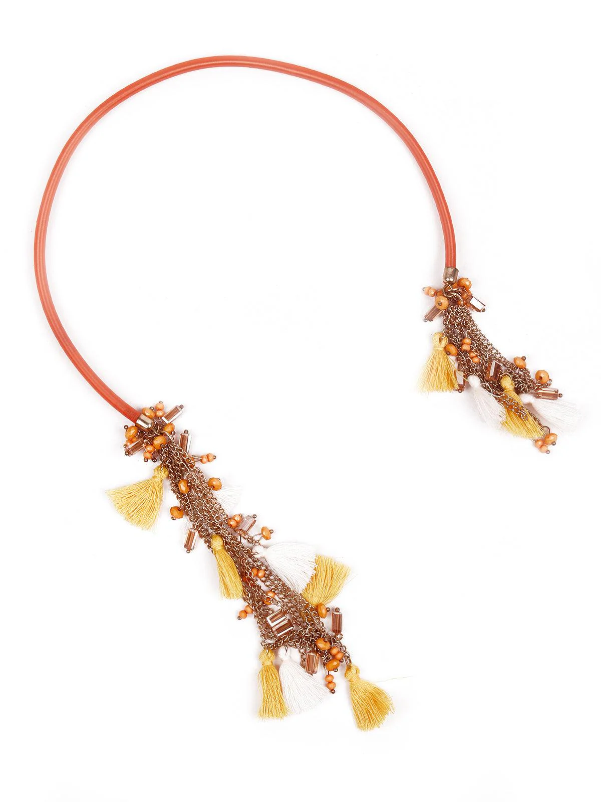 Odette Women Yellow Metal Necklace - Image 4