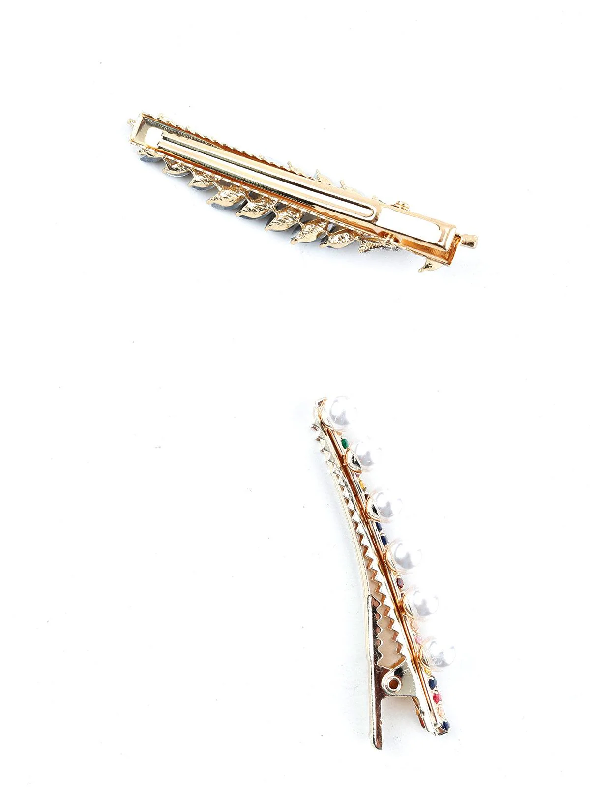 Odette Women Multi-Colour Embellished Hairclips - Image 6