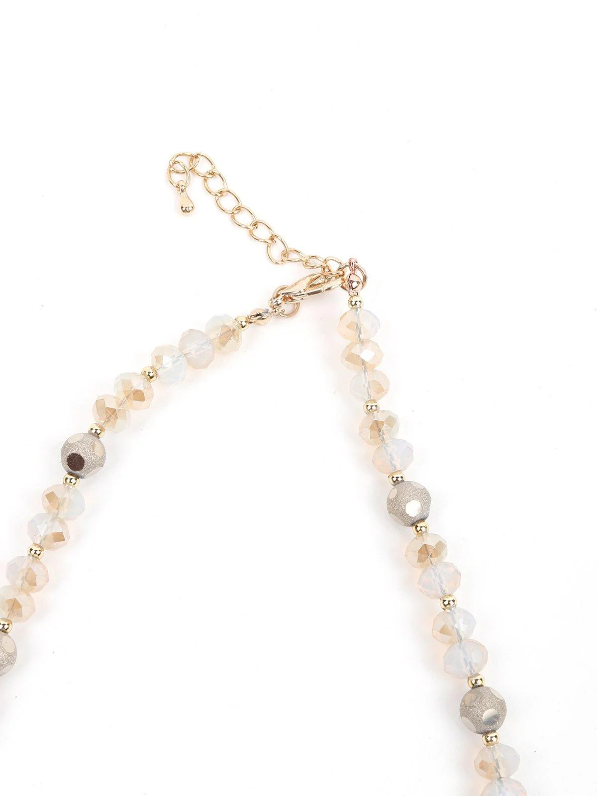 Odette Women Alloy Multicolour Necklace - Image 5