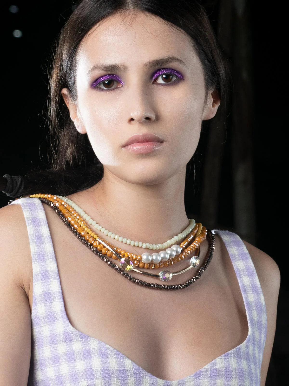 Odette Women Multicoloured Beaded Necklace