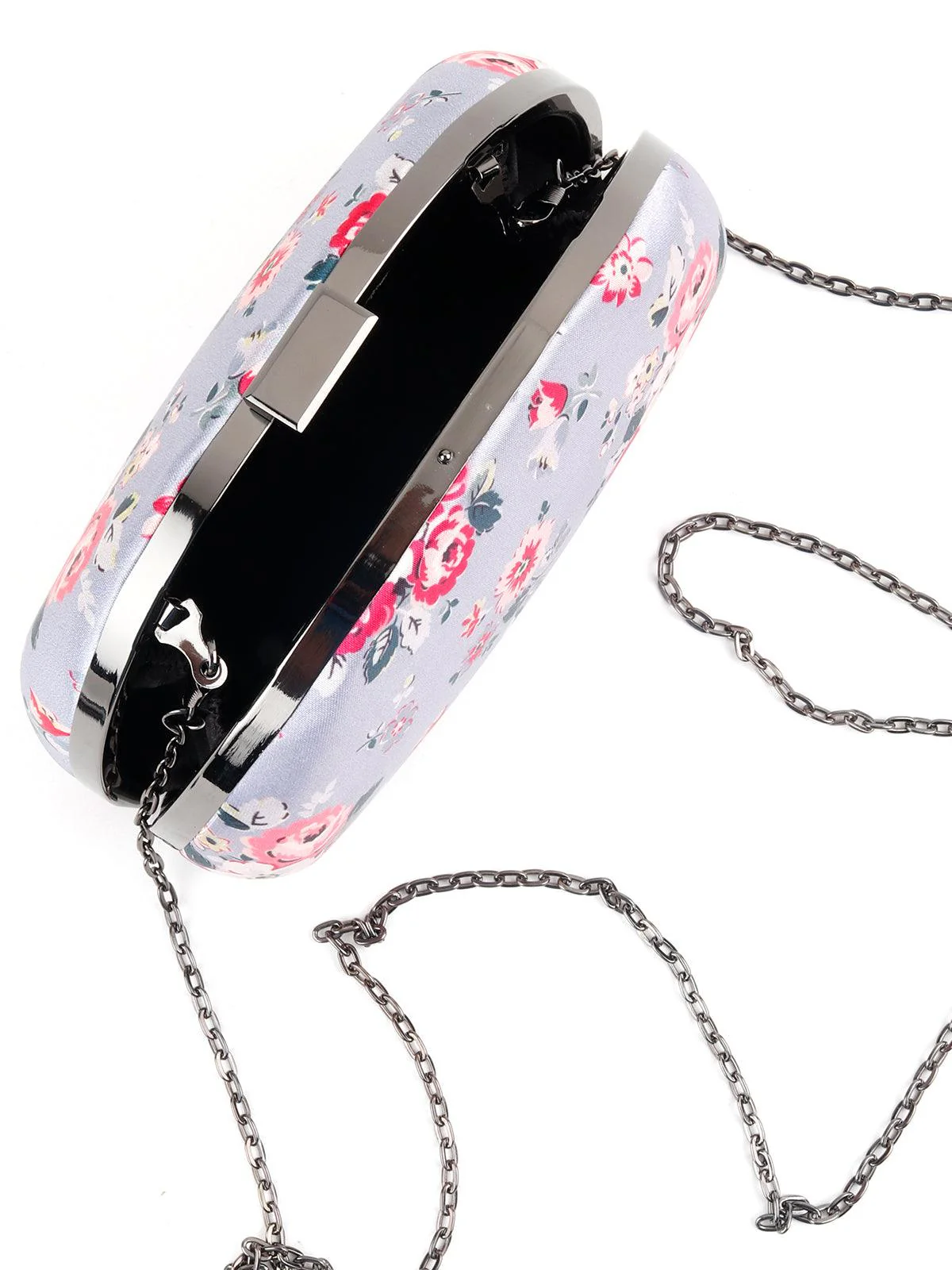 Odette Women Multicolor Printed Clutch - Image 5